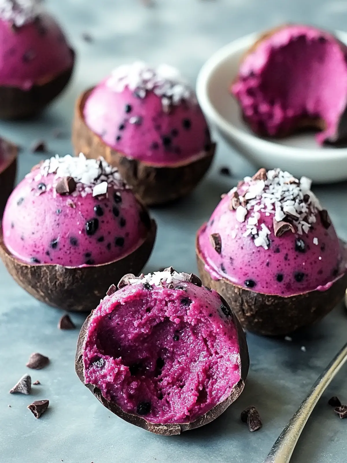 Dark Chocolate Dragon Fruit Coconut Treats You’ll Crave 3 Dark Chocolate Dragon Fruit Coconut Treats