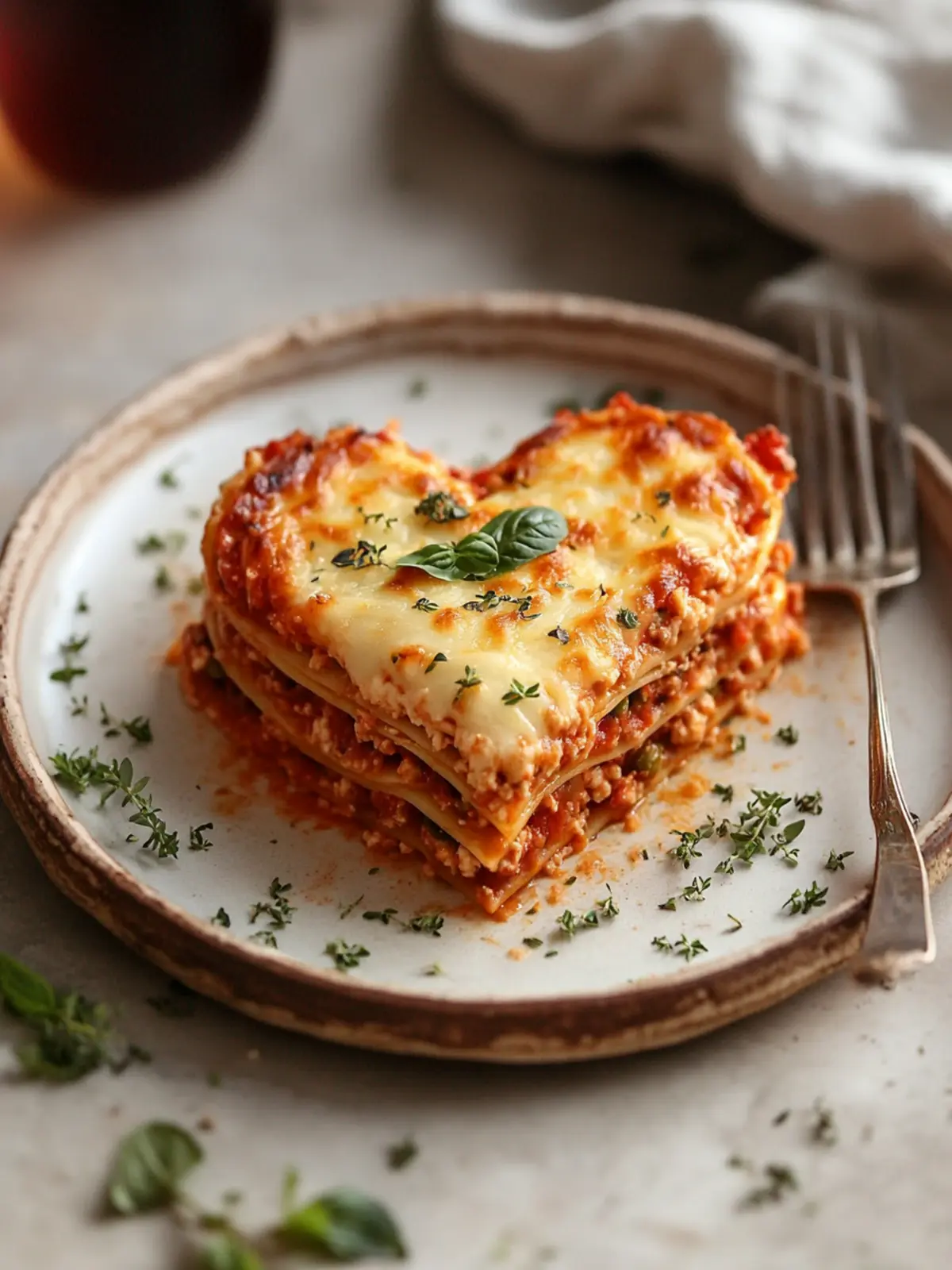 Heart-Shaped Lasagna: Love at First Bite for Home Chefs 3 Heart-Shaped Lasagna