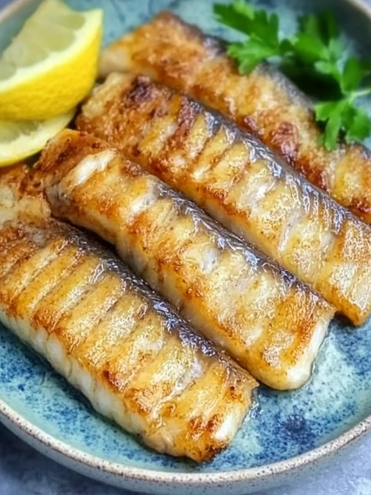 Crispy Pan Fried Belt Fish with Ginger and Scallions Delight 2 Pan Fried Belt Fish