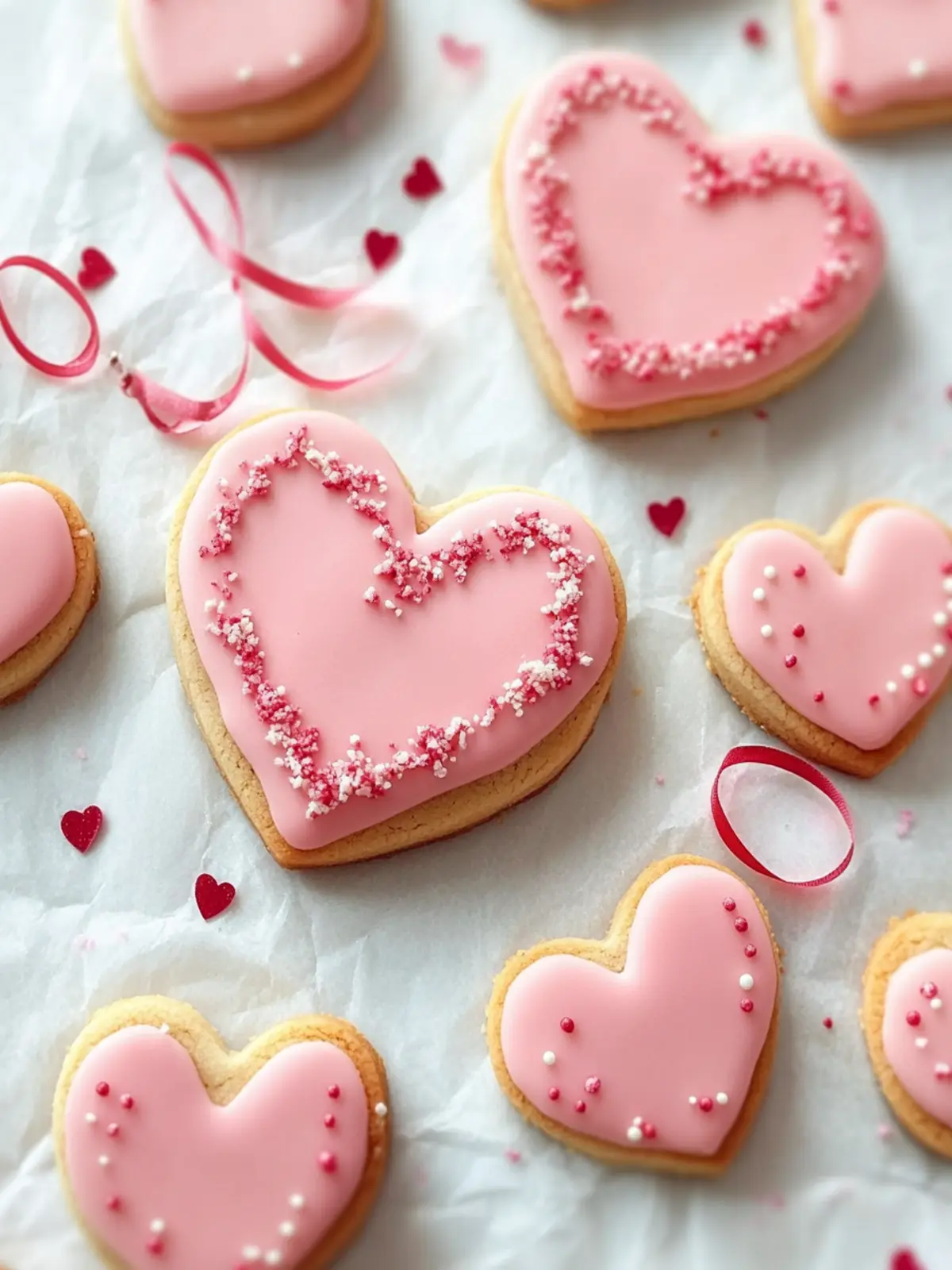 Valentine’s Heart-Shaped Sugar Cookies to Sweeten Your Day 2 Valentine’S Heart-Shaped Sugar Cookies