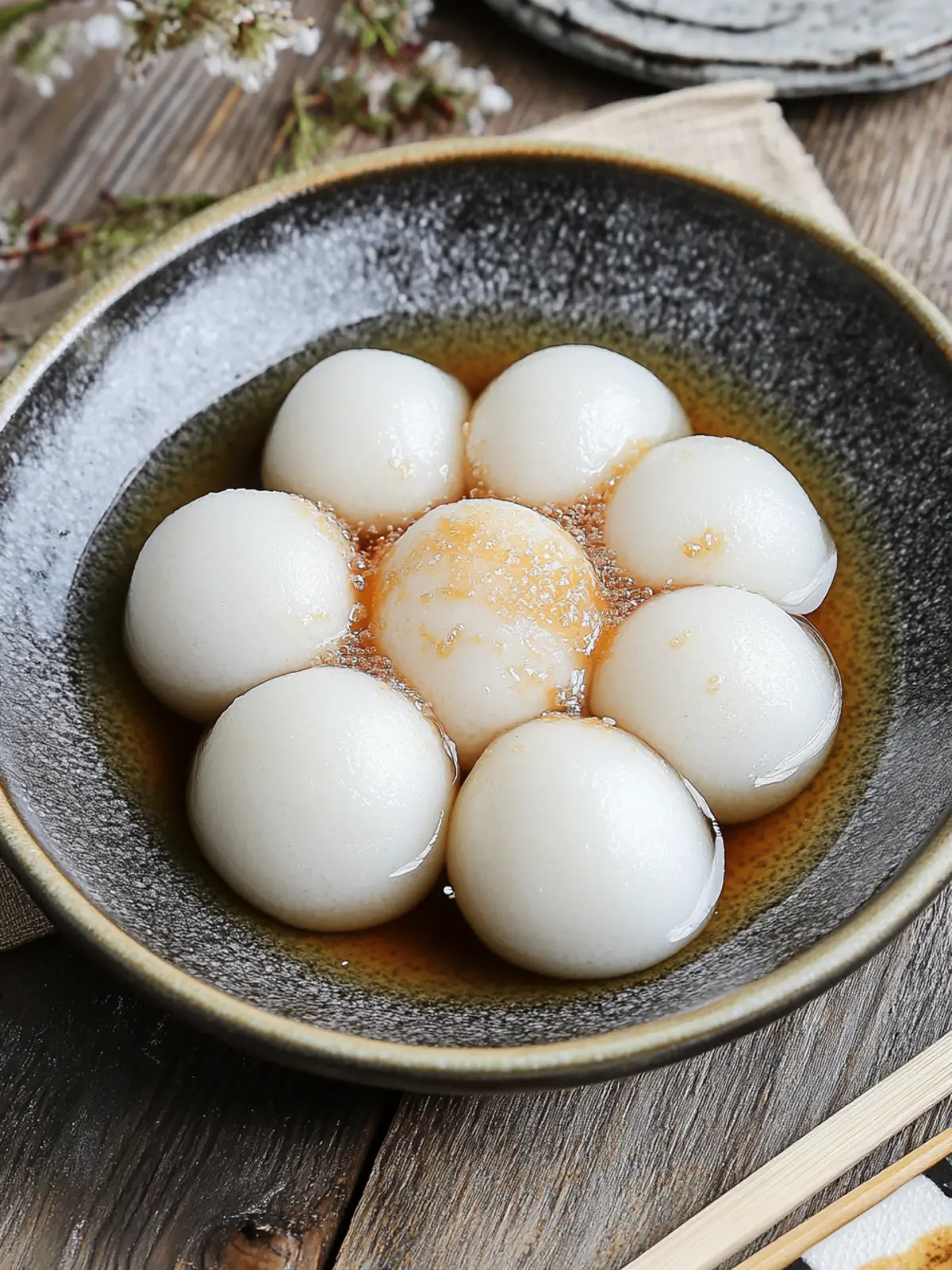 Delicious Shiratama Dango: Easy Rice Dumplings to Love 2 Shiratama Dango (Rice Dumplings/Mochi Balls)