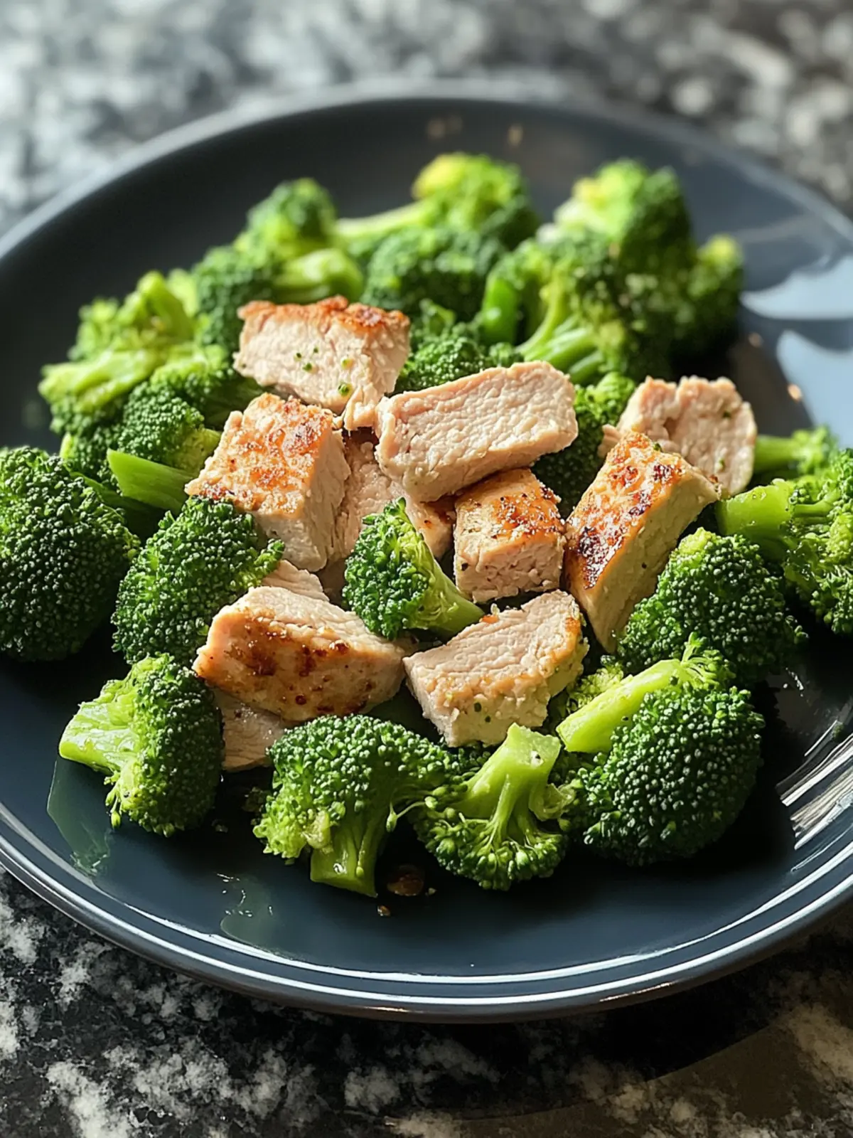 Air Fryer Broccoli with Turkey Slices: A Healthy Flavor Bomb 3 air fryer broccoli with Turkey Slices