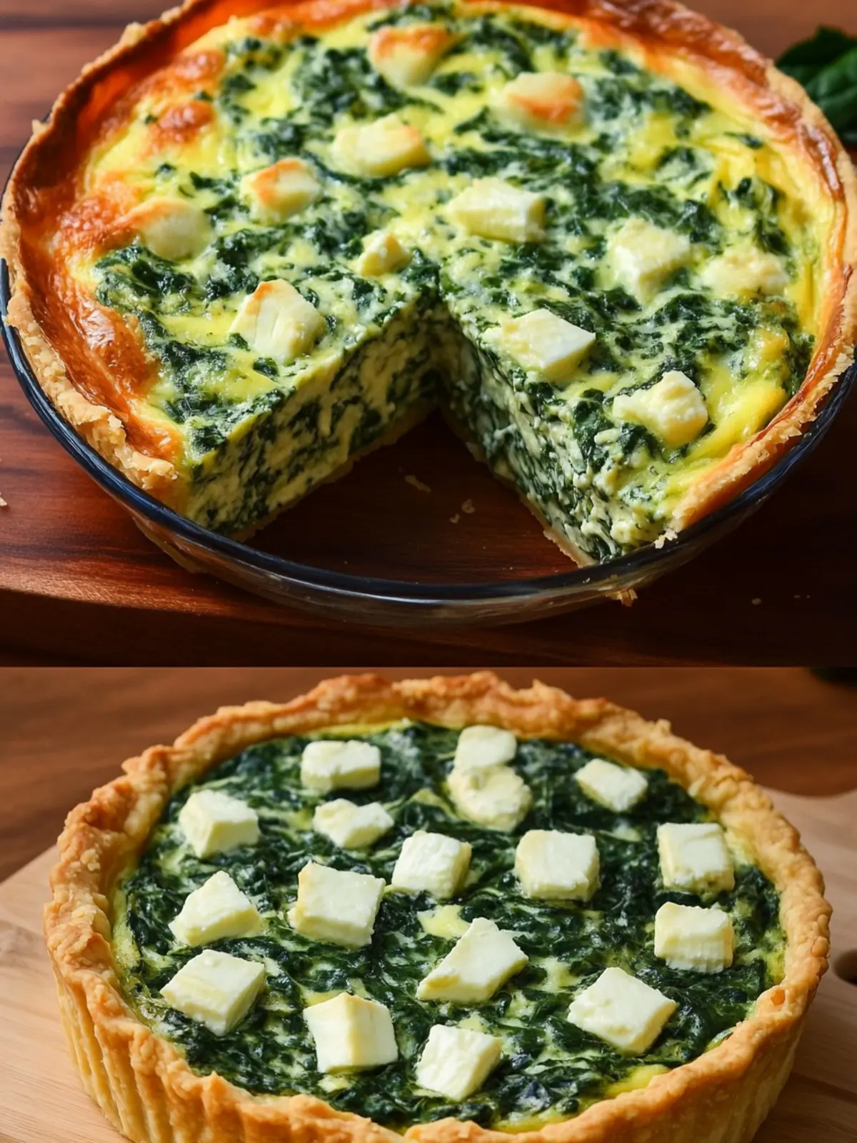 Mediterranean Spinach Cheese Feta Quiche for Cozy Nights 4 Mediterranean Spinach Cheese Feta Quiche