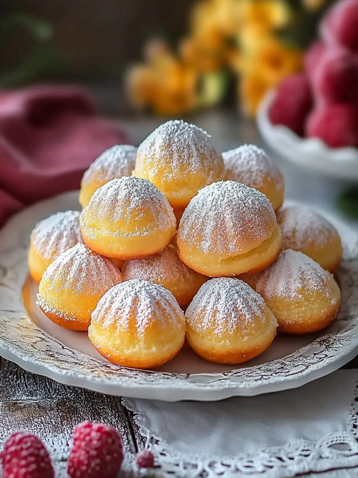 Decadent Bomboloni alla Crema: Irresistible Cream-Filled Joy 2 Bomboloni alla Crema