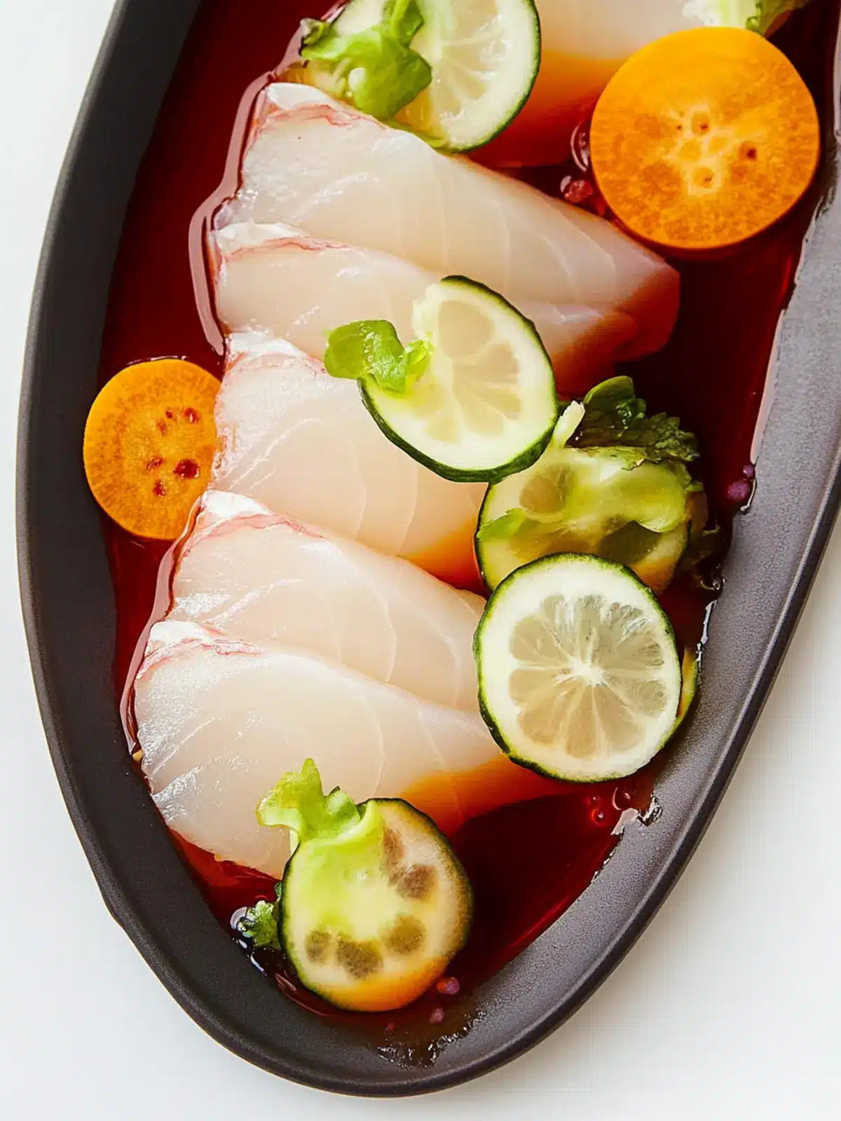 Delicious Hamachi Crudo with Zesty Citrus & Spicy Kick 5 Hamachi Crudo