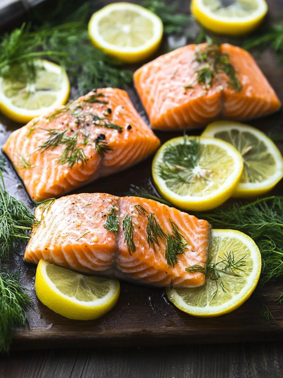 Baked Salmon with Lemon and Dill: A Flavorful Home Delight 5 Baked salmon with lemon and dill