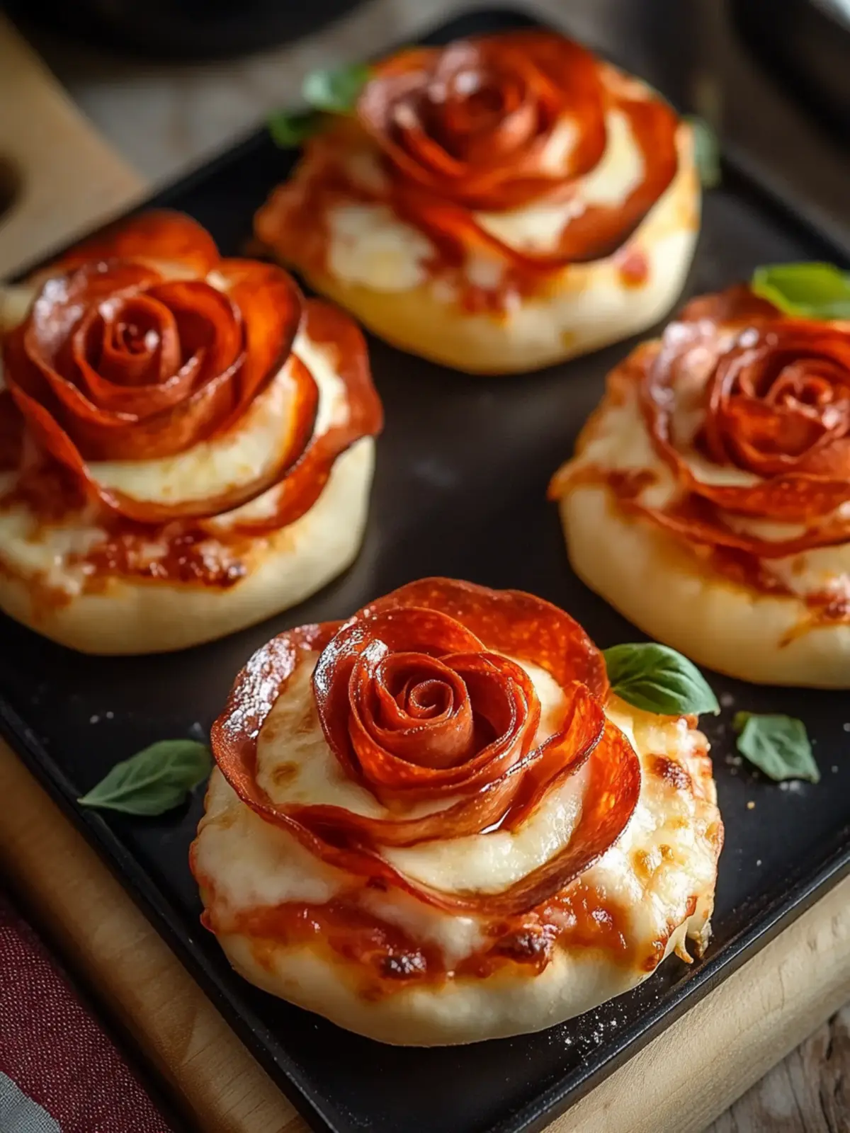 Sweetheart Surprise: Easy Pizza Roses for Valentine’s Day 2 Easy Pizza Roses for Valentine’s Day