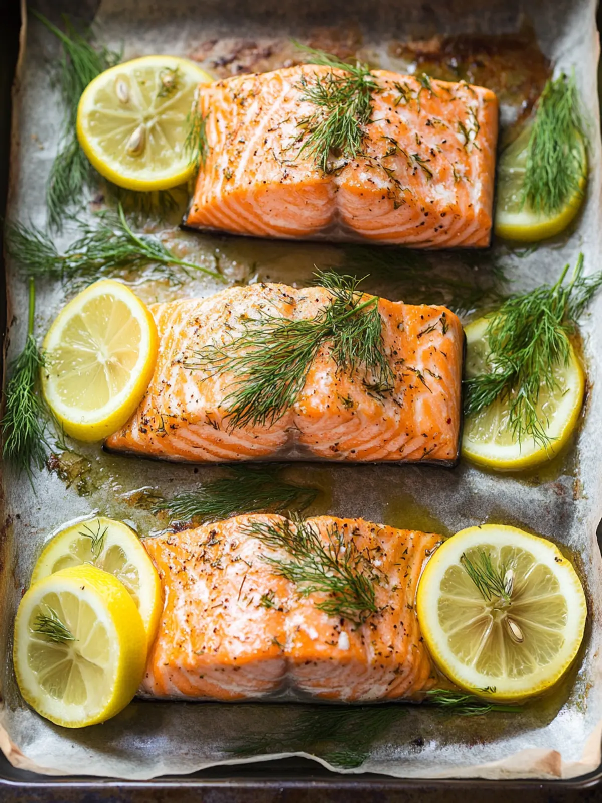Baked Salmon with Lemon and Dill: A Flavorful Home Delight 3 Baked salmon with lemon and dill