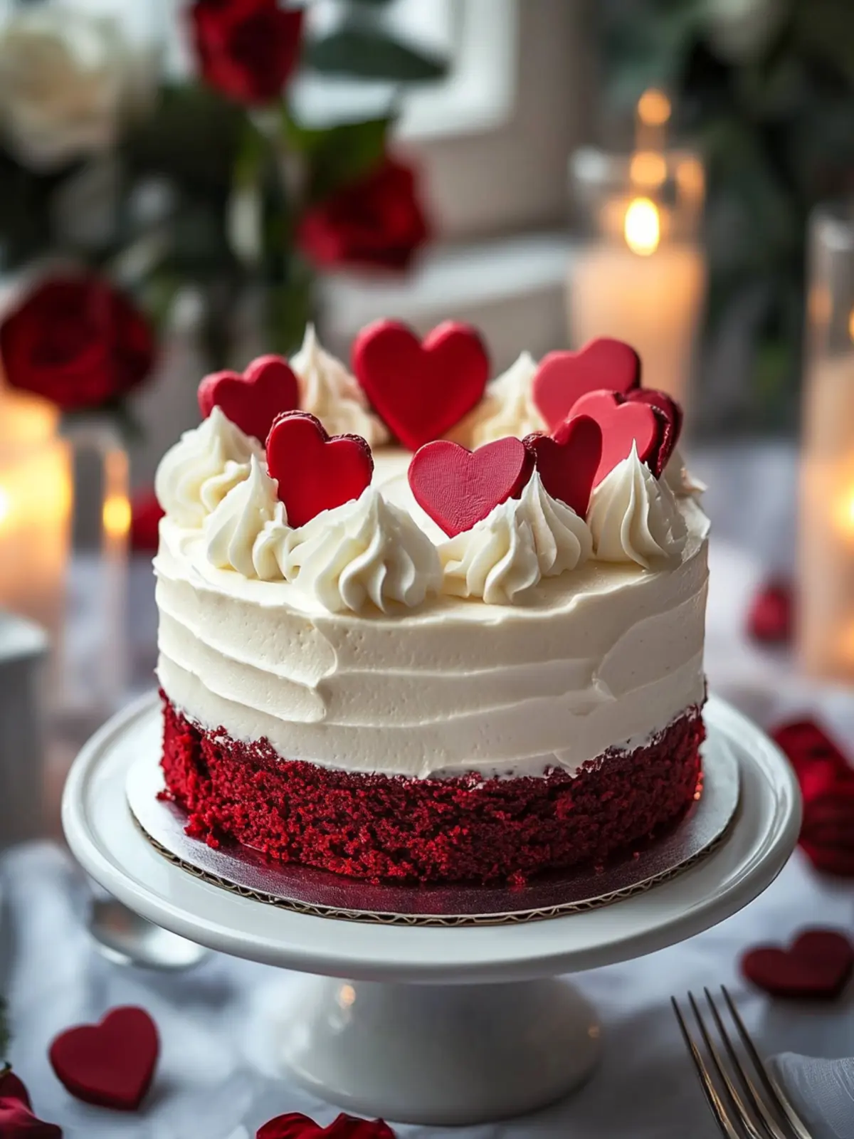 Irresistible Red Velvet Valentine’s Day Cake for True Love 3 Red Velvet Valentine’S Day Cake