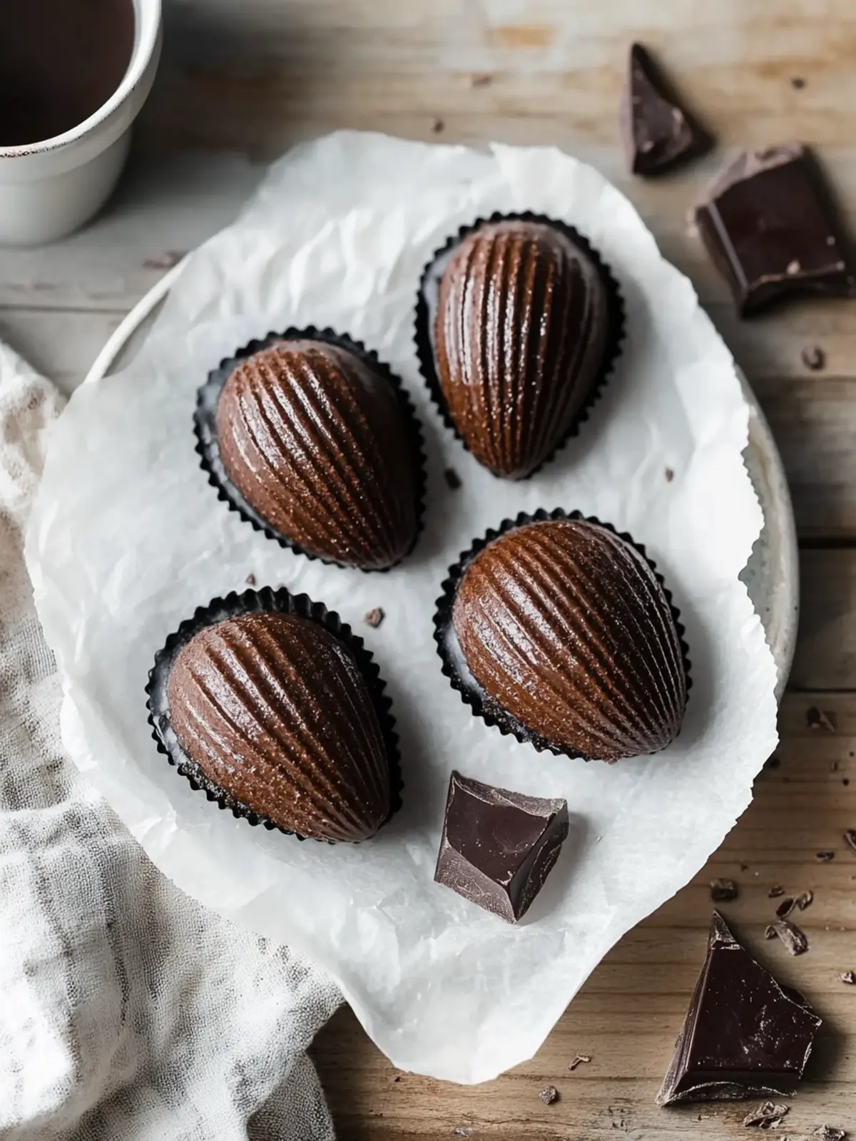 Irresistible Double Chocolate Madeleines for Ultimate Indulgence 3 Double Chocolate Madeleines