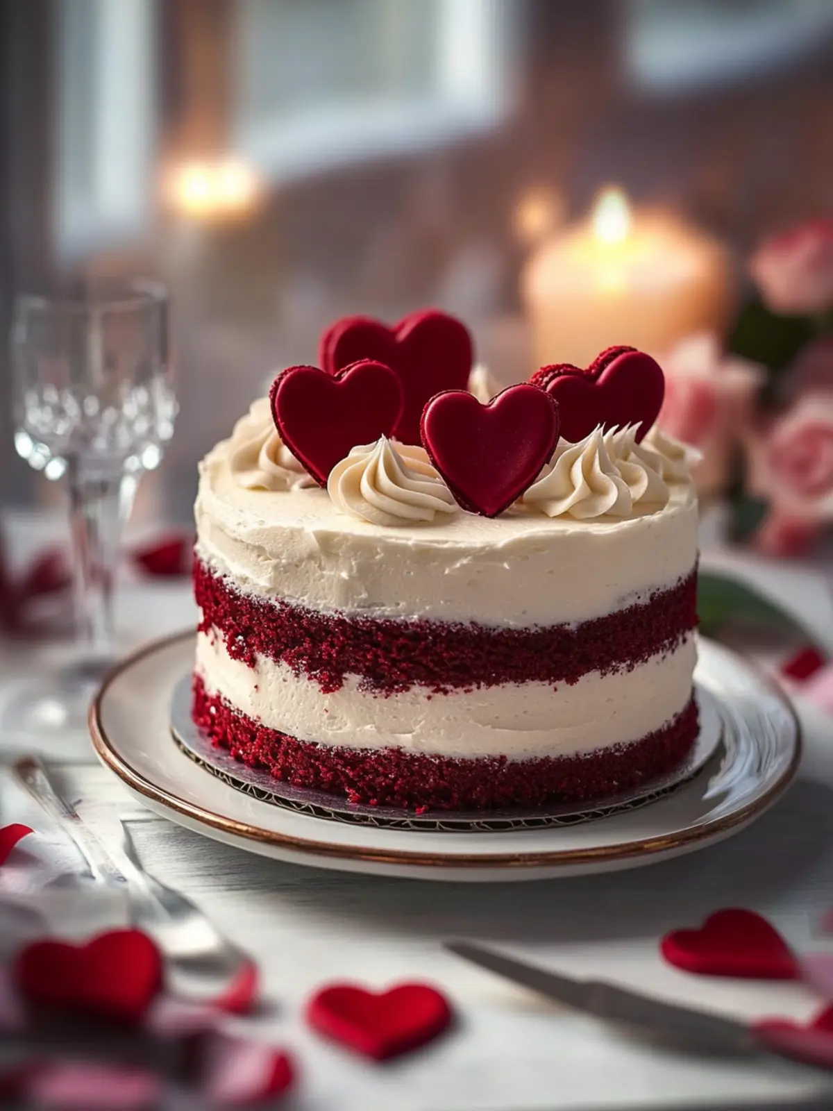 Irresistible Red Velvet Valentine’s Day Cake for True Love 5 Red Velvet Valentine’S Day Cake