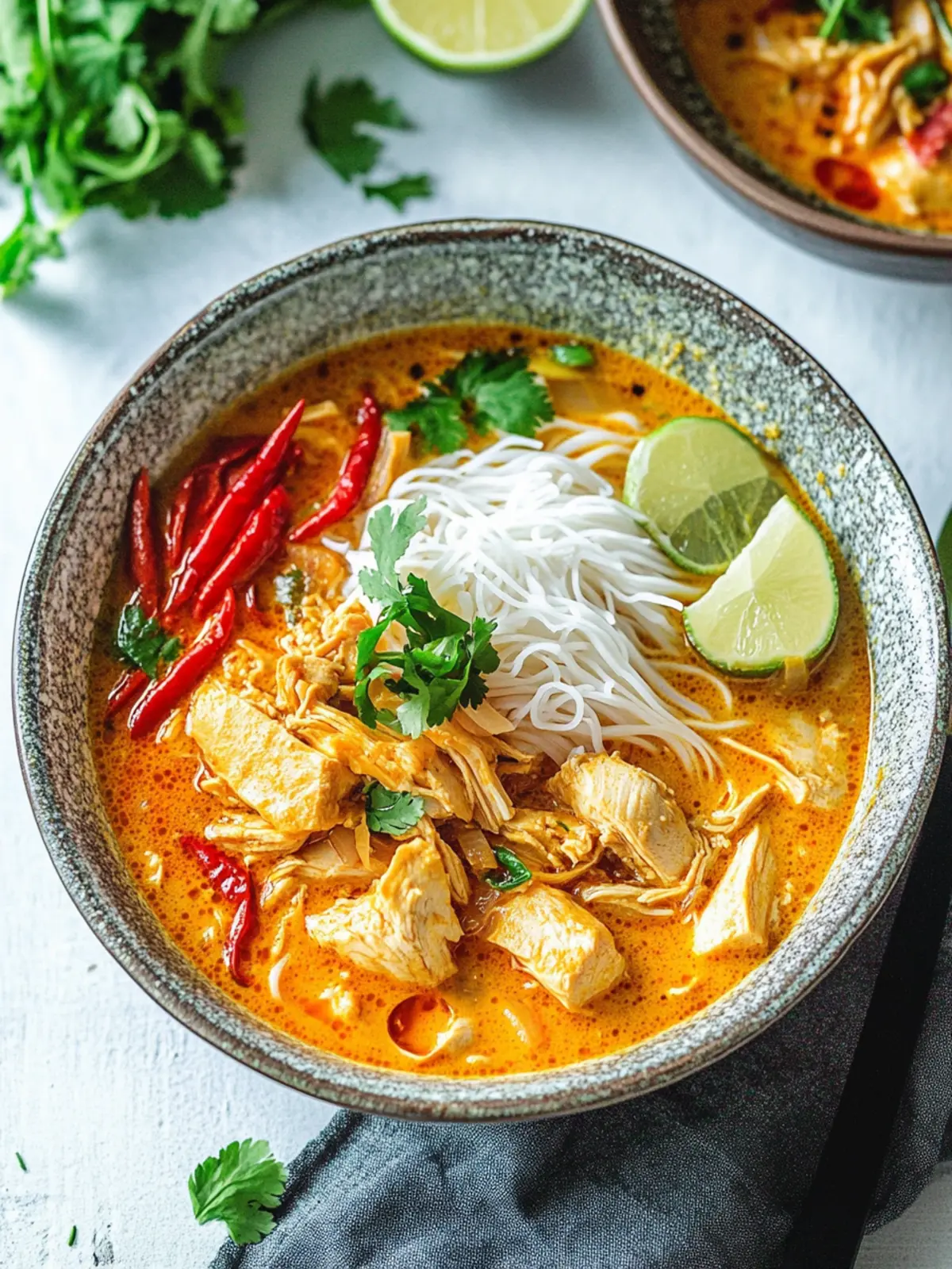 Easy Chicken Laksa Curry Recipe: 30 Mins to Delicious Bliss 3 Easy Chicken Laksa Curry Recipe: 30 Mins Malaysian Curry
