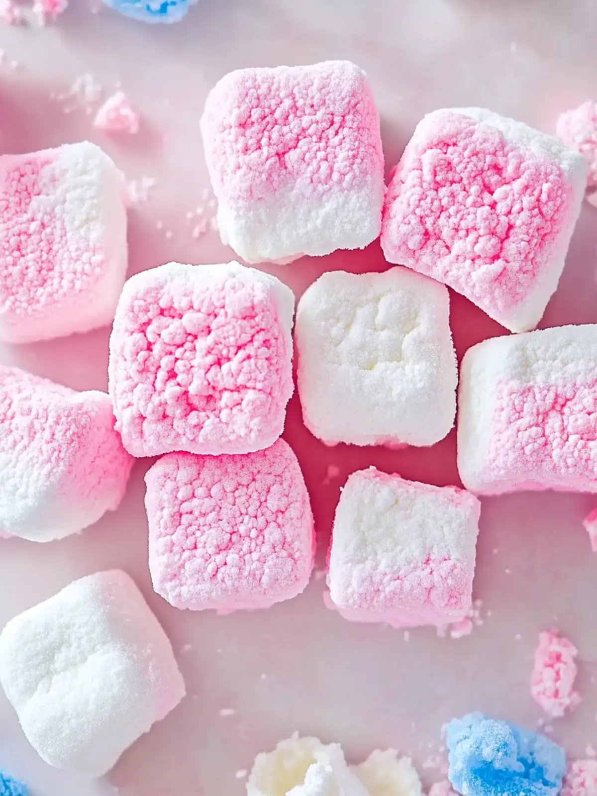 Sweet and Fluffy Cotton Candy Marshmallows You’ll Love 2 Sweet and Fluffy Cotton Candy Marshmallows