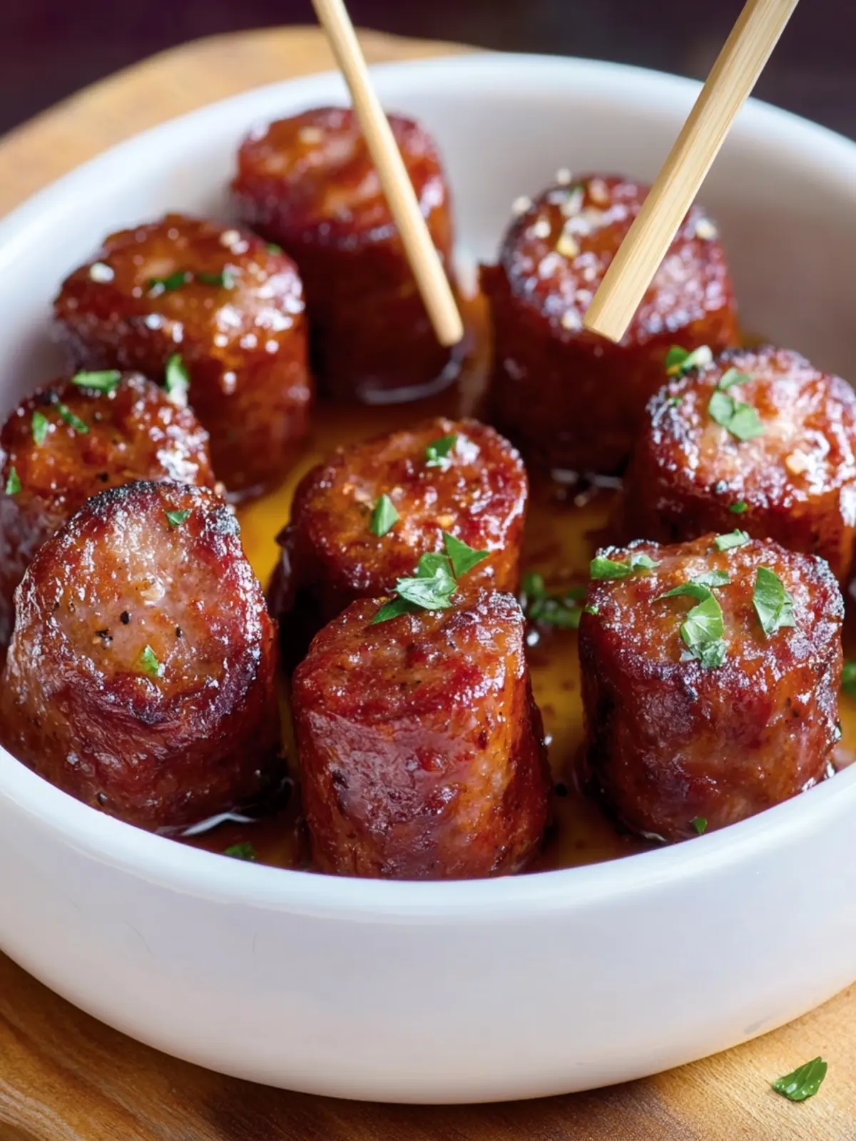 Sweet & Tangy Smoked Sausage Bites for Easy Entertaining 4 Smoked Sausage Bites