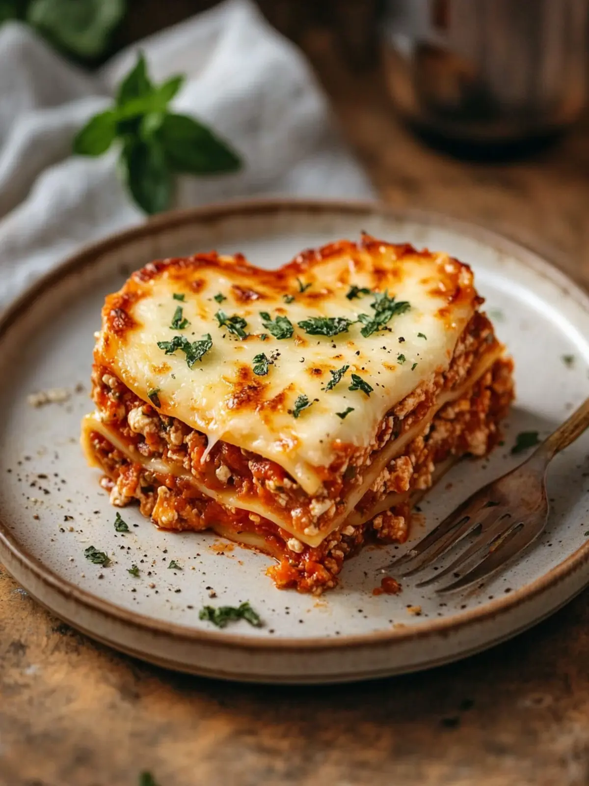 Heart-Shaped Lasagna: Love at First Bite for Home Chefs 2 Heart-Shaped Lasagna
