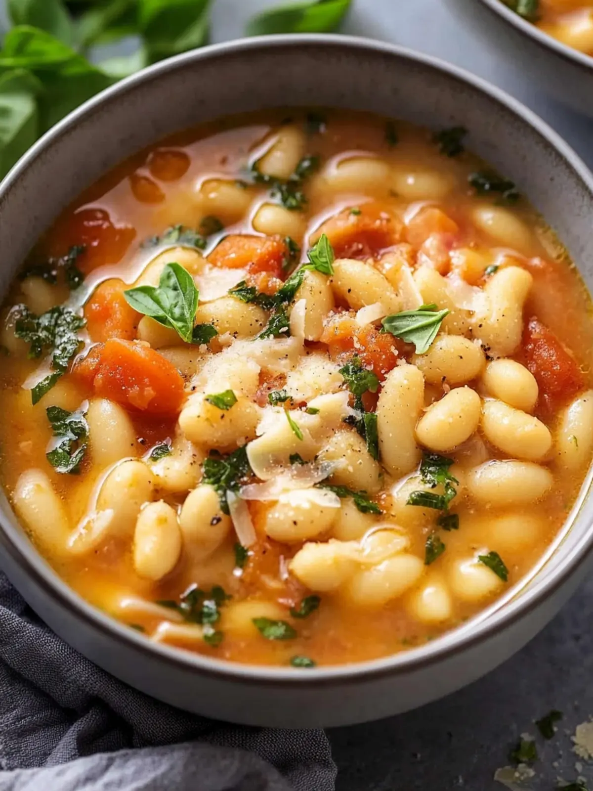 Irresistible Pasta e Fagioli with Crispy Pancetta Delight 3 Pasta e Fagioli