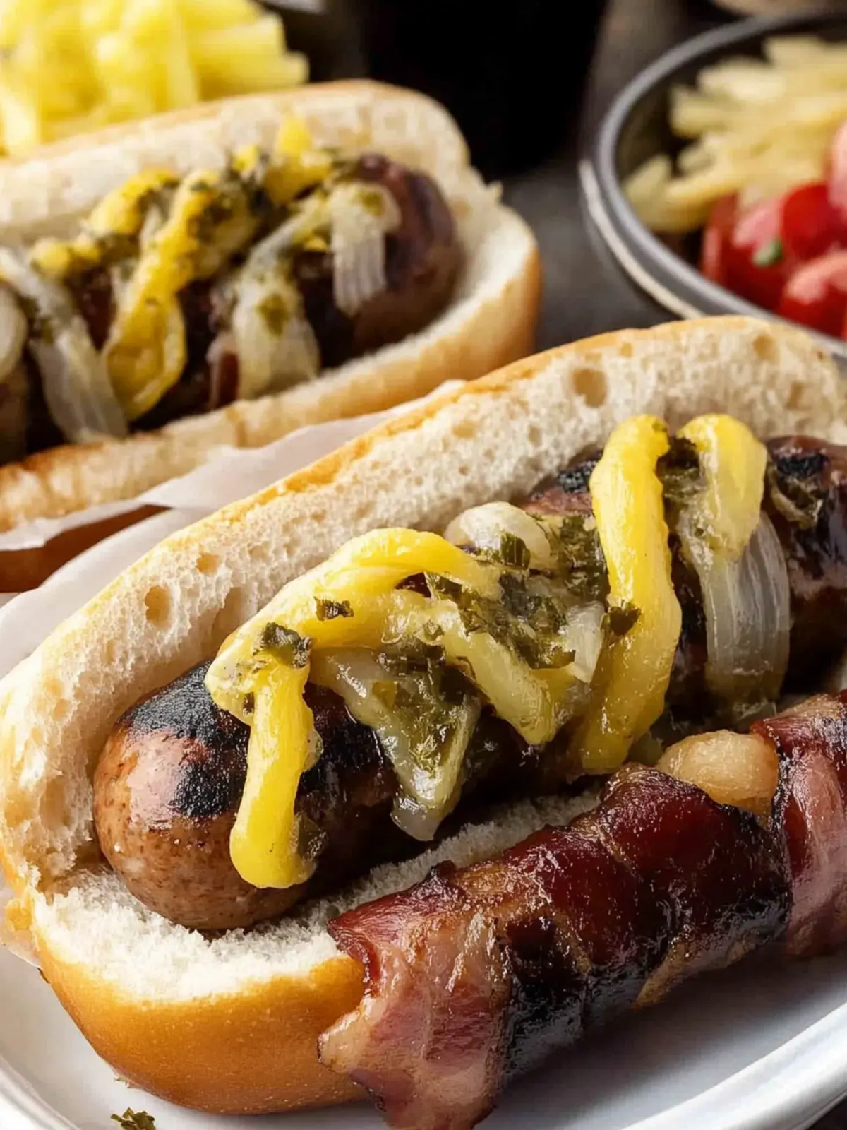 Bacon Wrapped Stuffed Brats: A Flavor Explosion You’ll Love 2 Bacon Wrapped Stuffed Brats