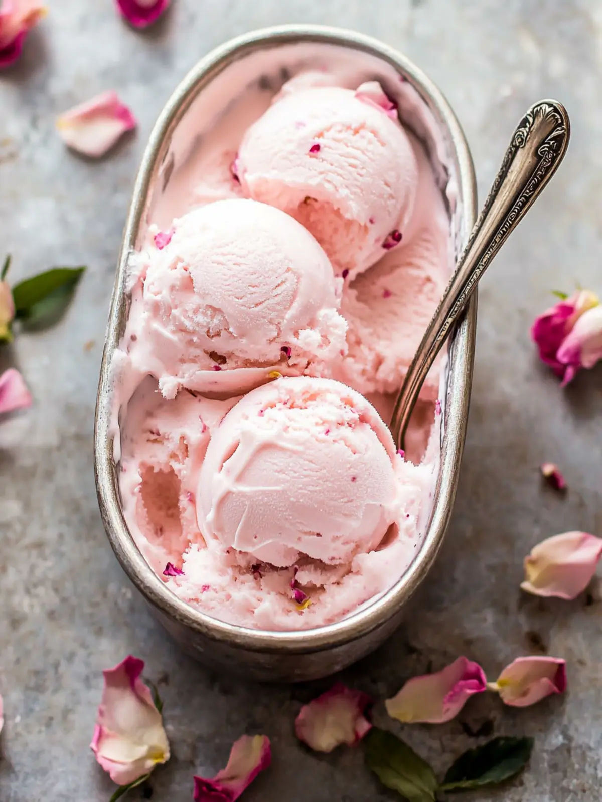 Delightful Easy Rose Ice Cream You Can Make at Home 4 Easy Rose Ice Cream