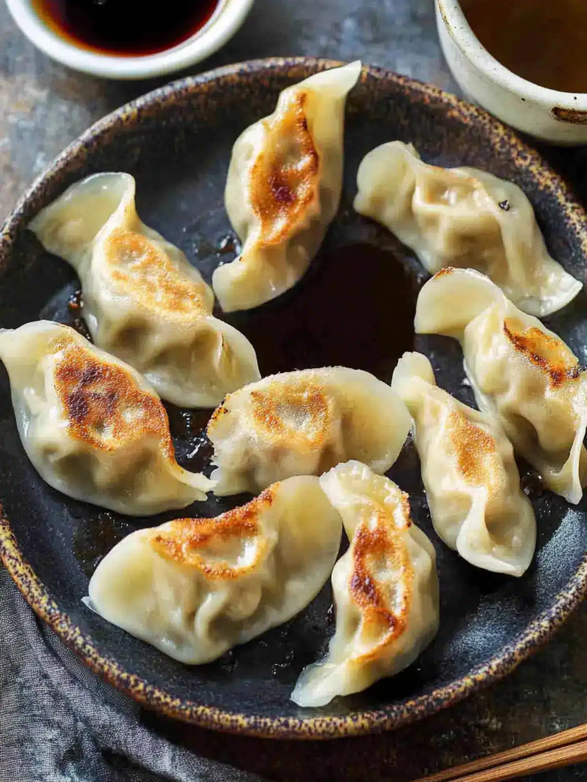 Savory Chinese Dumplings – Pork Potstickers Made Easy 5 Chinese Dumplings – Pork (Potstickers)