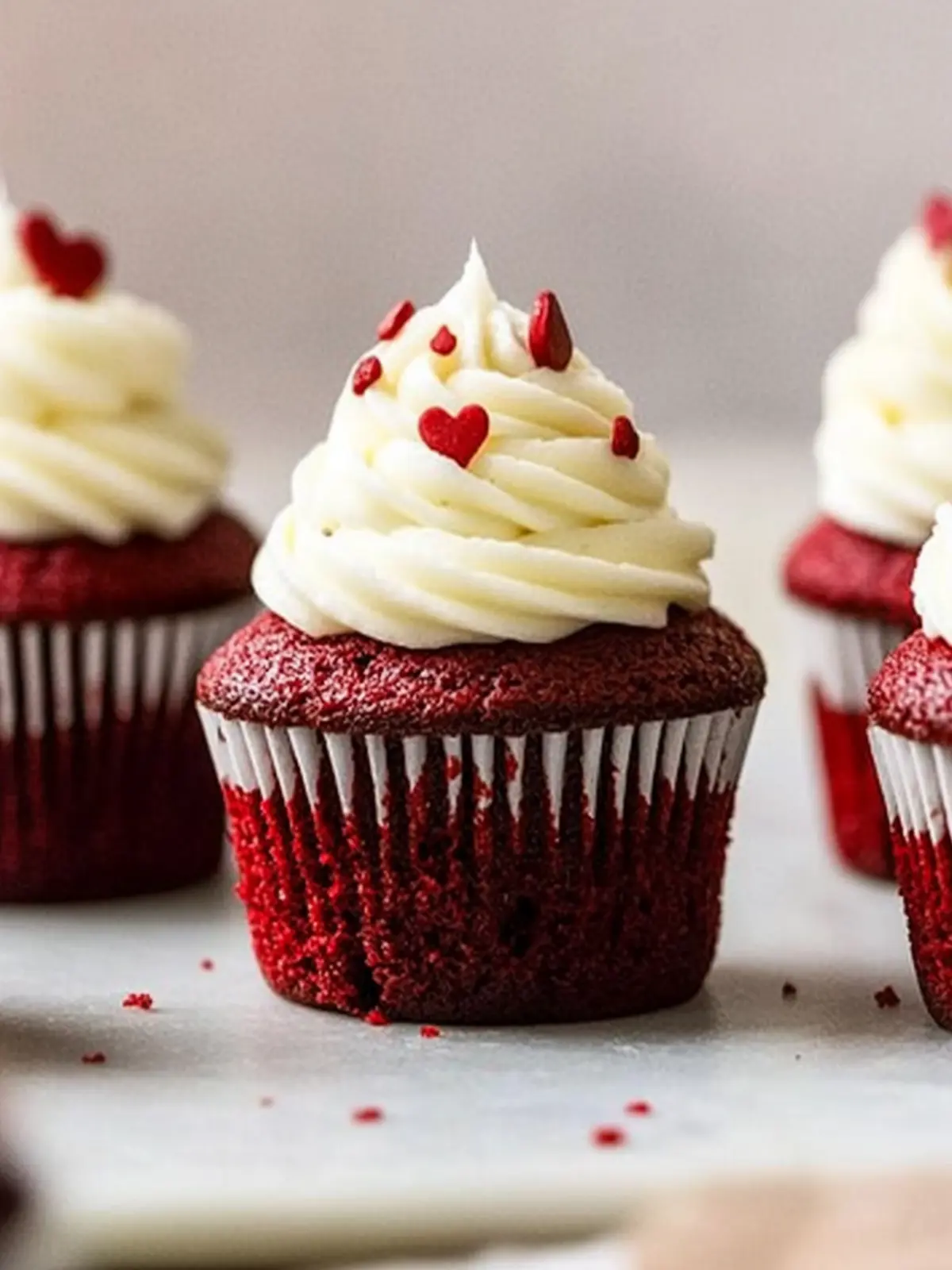 Decadent Valentine's Red Velvet Cupcakes to Wow Your Love 5 valentine's Red Velvet Cupcakes