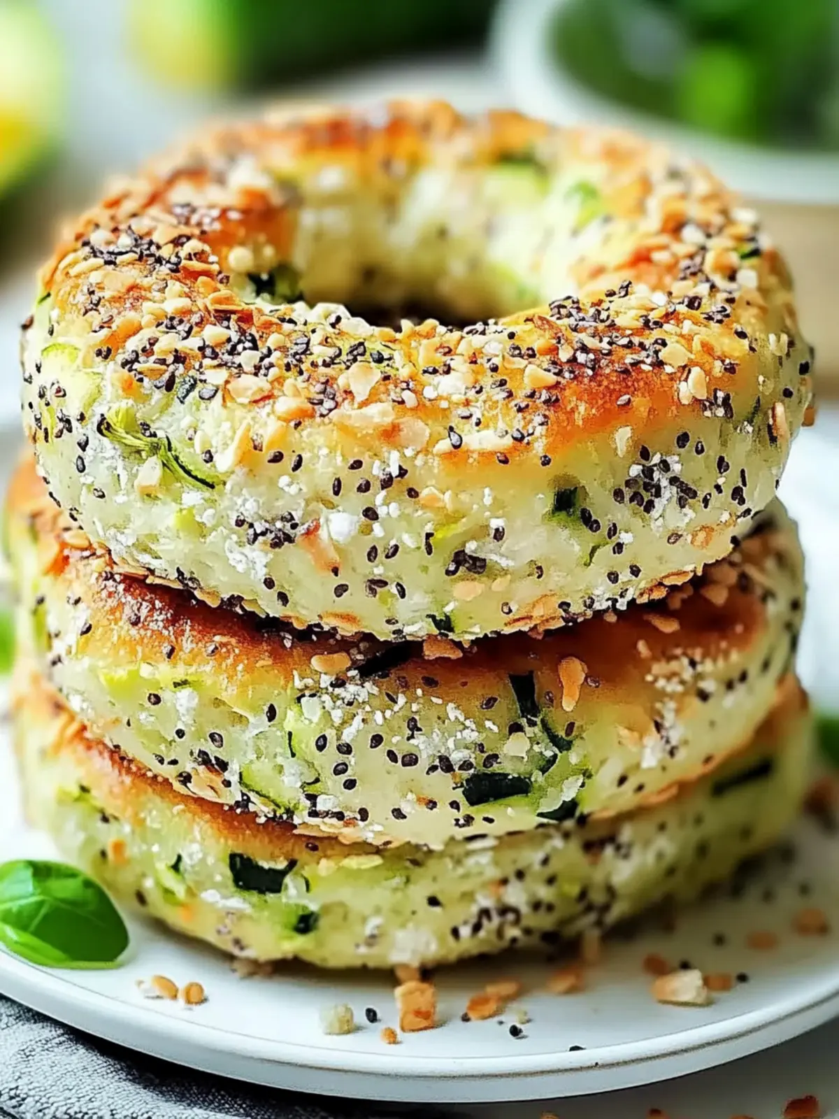 Zucchini Bagels: Deliciously Guilt-Free and Easy to Make 5 Zucchini Bagels