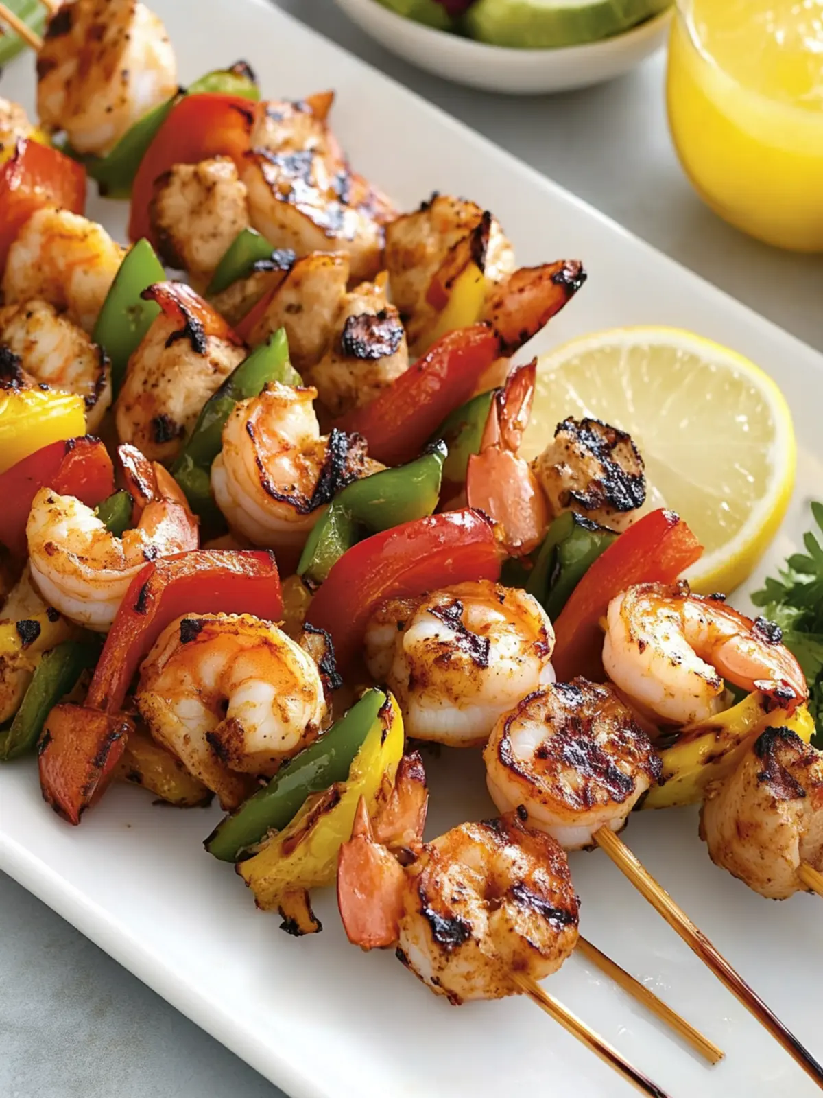 Savor Tailgating Shrimp and Chicken Kabobs for Game Day Fun 3 Tailgating Shrimp and Chicken Kabobs