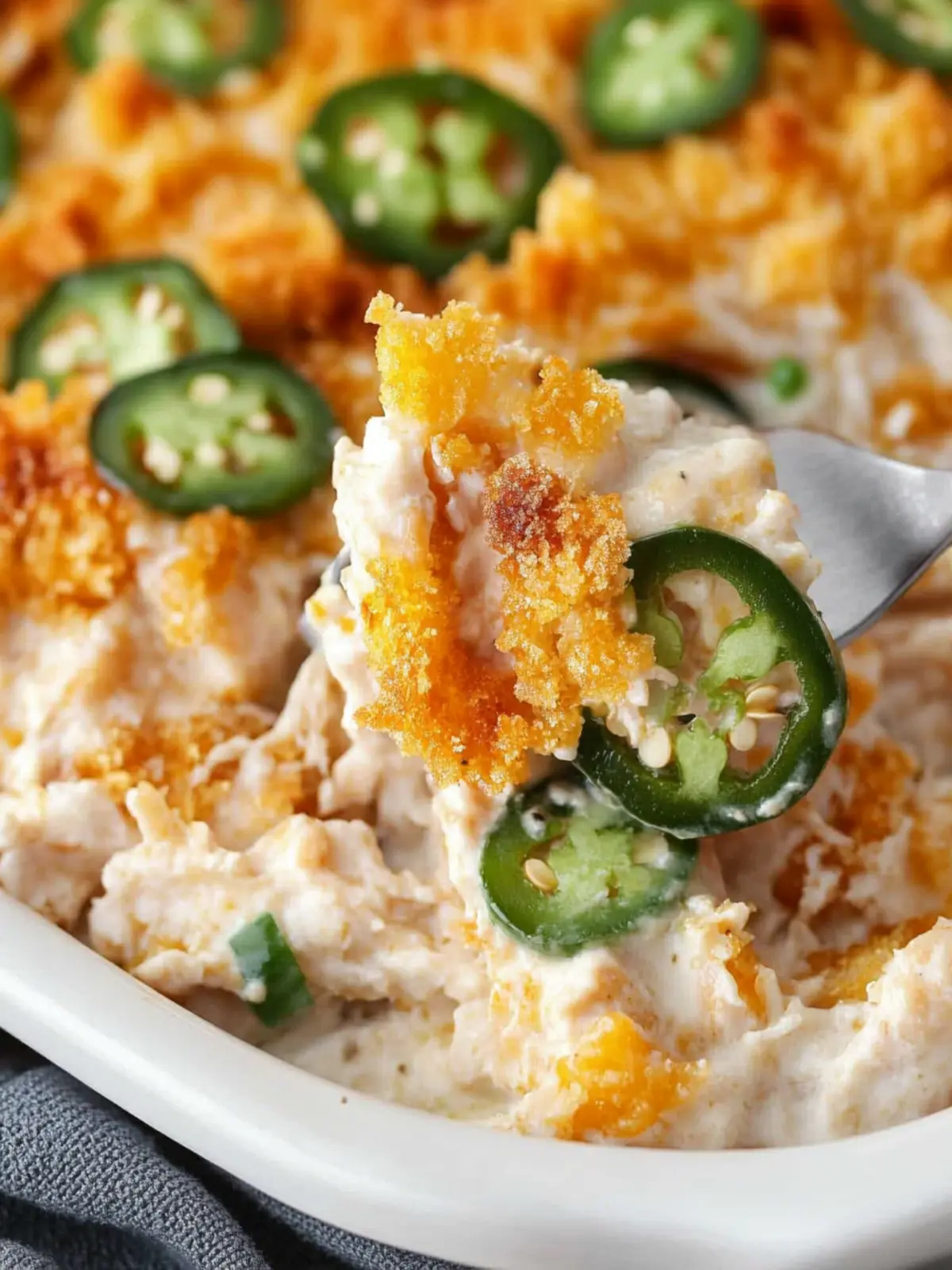 Irresistible Jalapeño Popper Chicken Casserole Recipe 3 Jalapeño Popper Chicken Casserole