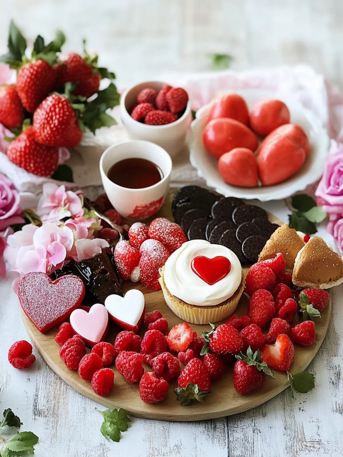 Valentine's Day Breakfast Board: A Sweet Morning Surprise 2 Valentine’s Day Breakfast Board