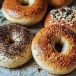 Perfectly Chewy Sourdough Bagels You’ll Want Every Morning 4 Sourdough Bagels