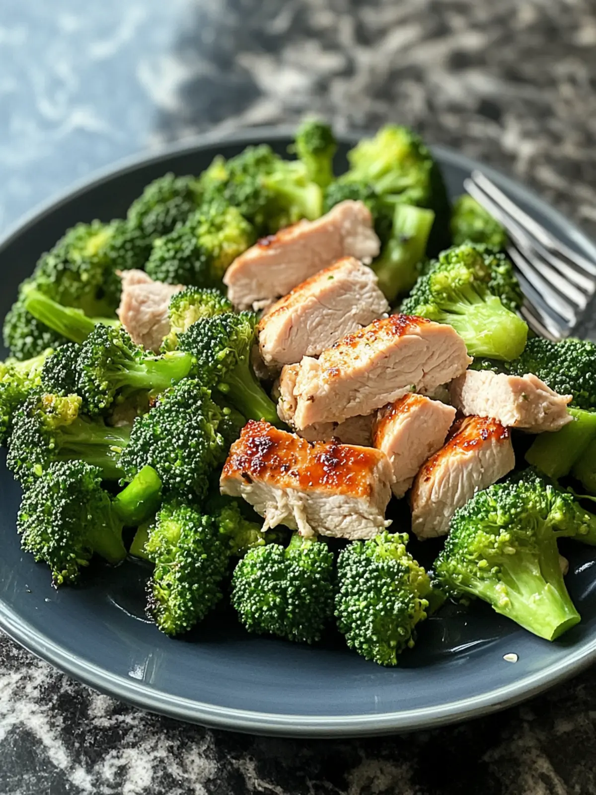 Air Fryer Broccoli with Turkey Slices: A Healthy Flavor Bomb 2 air fryer broccoli with Turkey Slices
