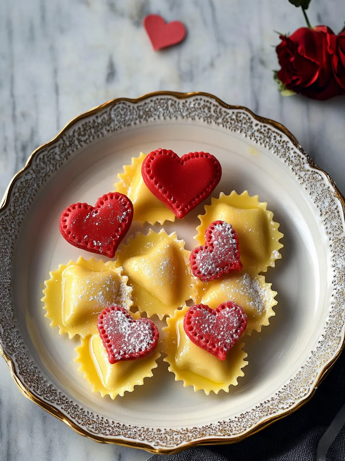 Lemon Ricotta Heart Shaped Ravioli: Love at First Bite 2 Lemon Ricotta Heart Shaped Ravioli for St. Valentine’s Day