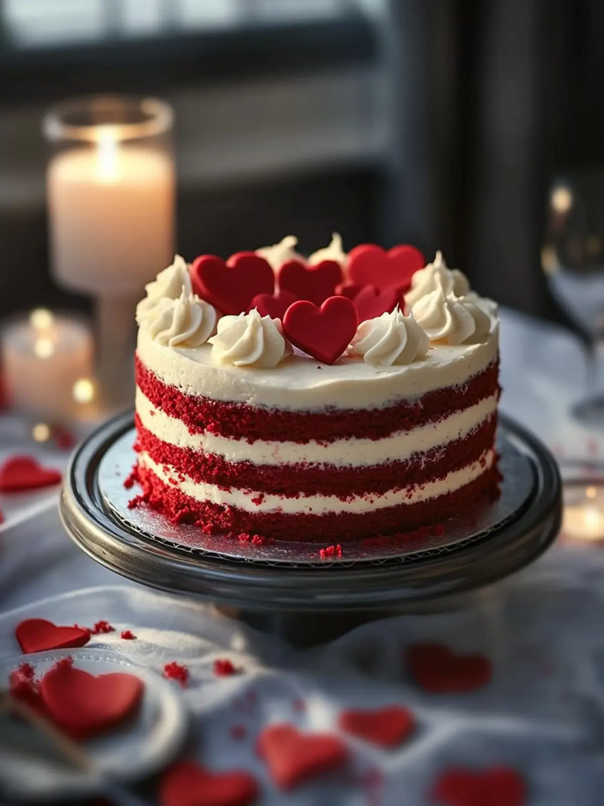 Irresistible Red Velvet Valentine’s Day Cake for True Love 2 Red Velvet Valentine’S Day Cake