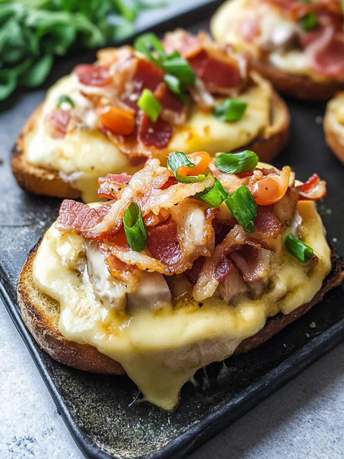 Savory Open Faced Tuna Melt with Bacon for Ultimate Comfort 4 Open Faced Tuna Melt with Bacon