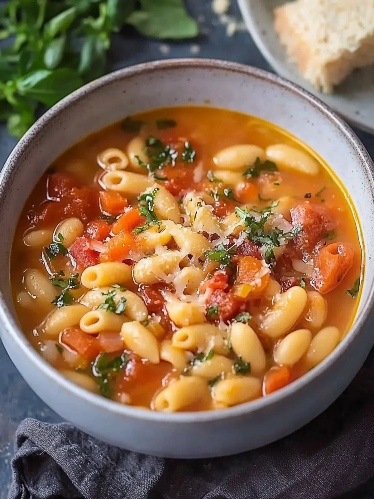 Irresistible Pasta e Fagioli with Crispy Pancetta Delight 5 Pasta e Fagioli
