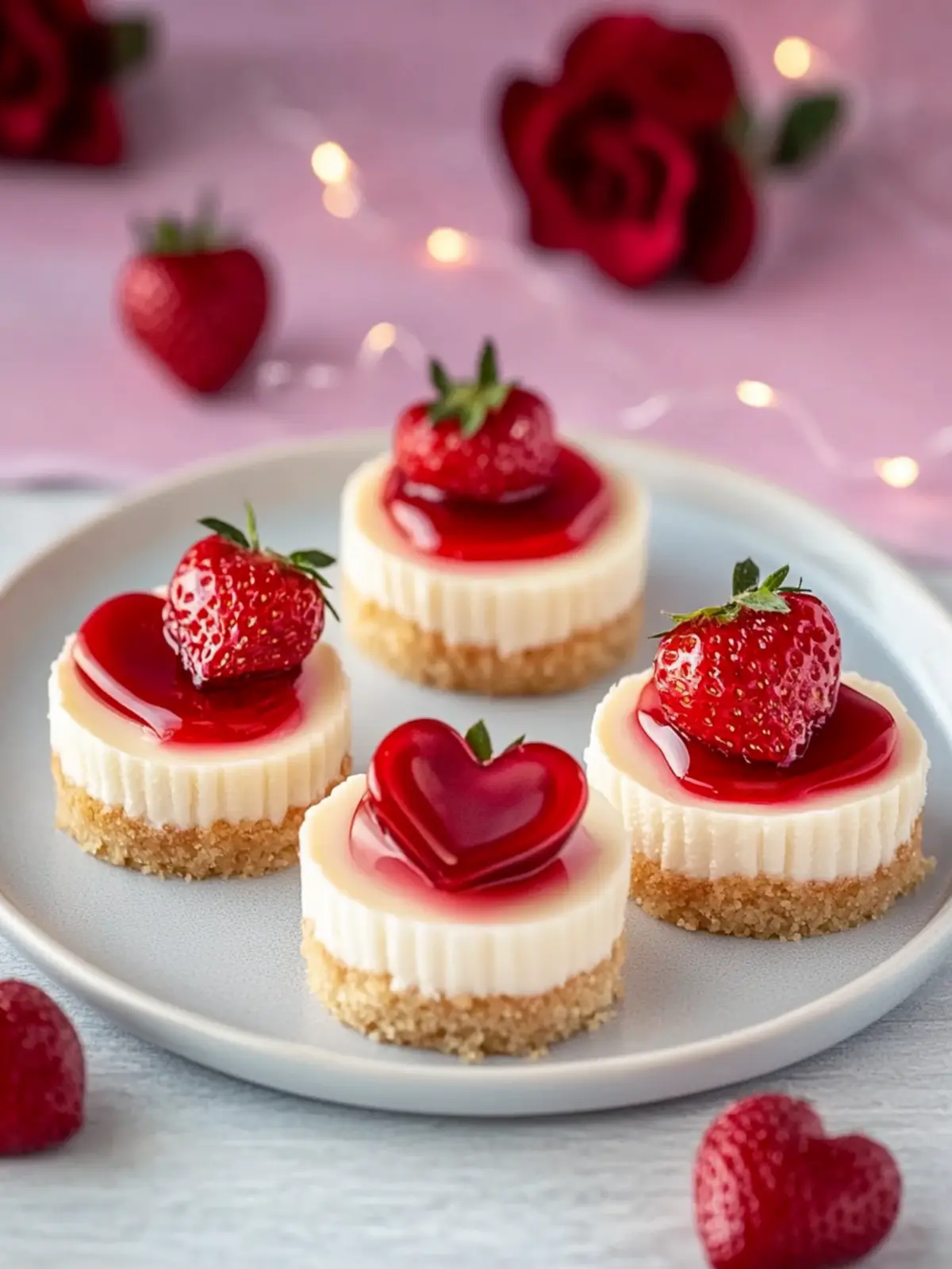 Sweet Mini Valentine’s Day Cheesecakes to Melt Hearts 4 Mini Valentine’S Day Cheesecakes