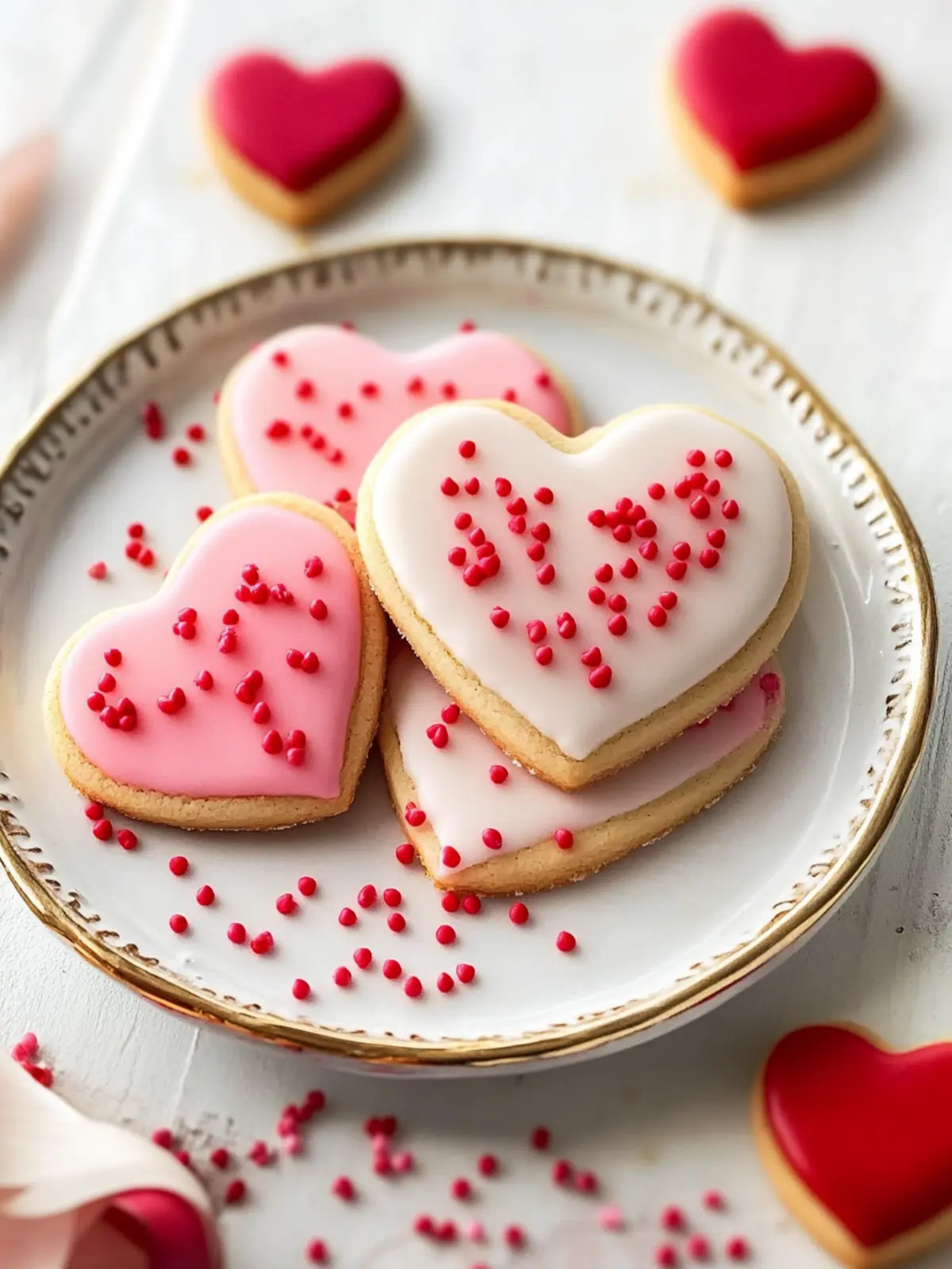 Valentine’s Heart-Shaped Sugar Cookies to Sweeten Your Day 5 Valentine’S Heart-Shaped Sugar Cookies