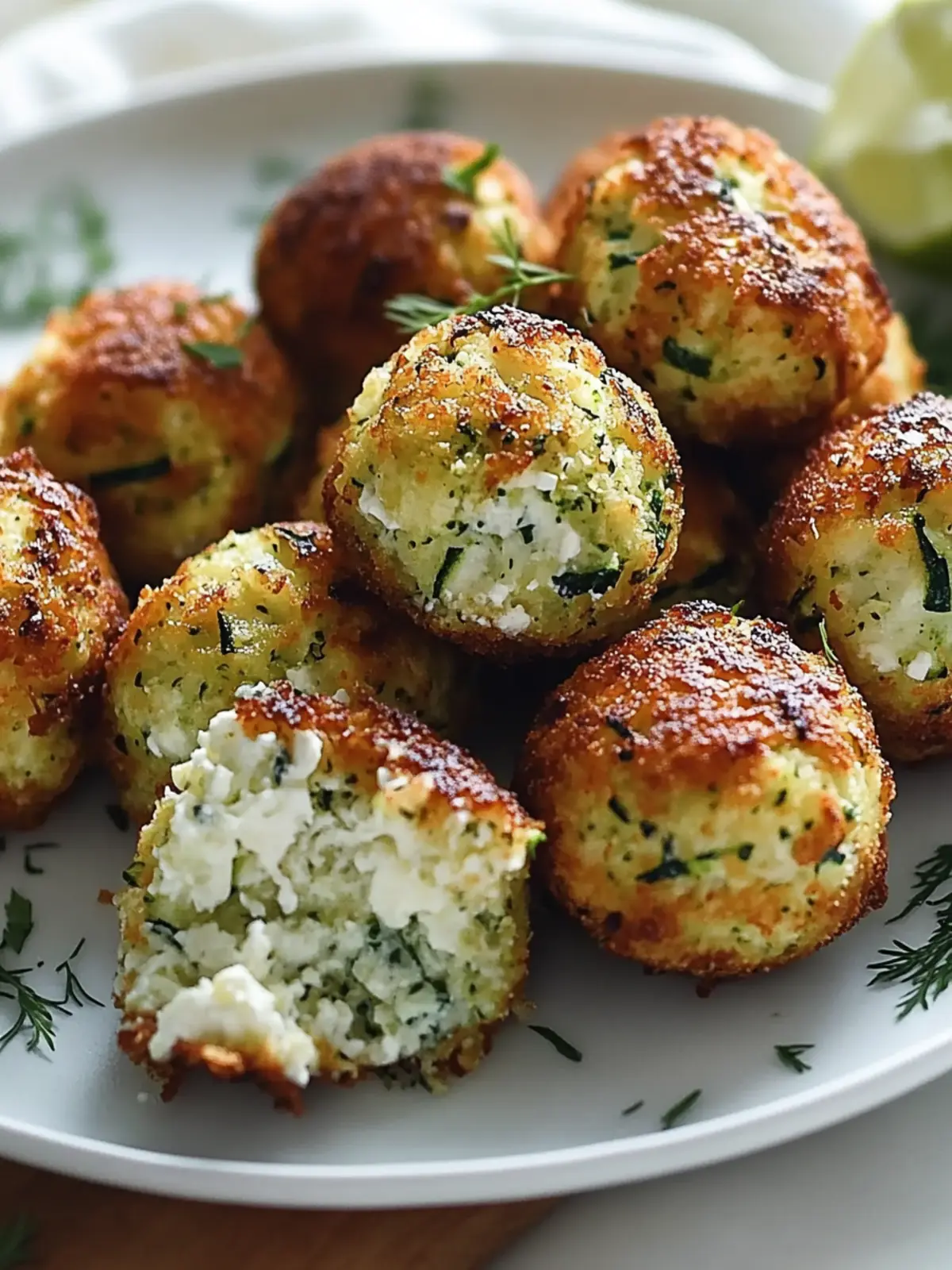 Crispy Zucchini Feta Balls for Guilt-Free Snacking Delight 5 Crispy Zucchini Feta Balls