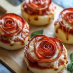 Sweetheart Surprise: Easy Pizza Roses for Valentine’s Day 8 Easy Pizza Roses for Valentine’s Day