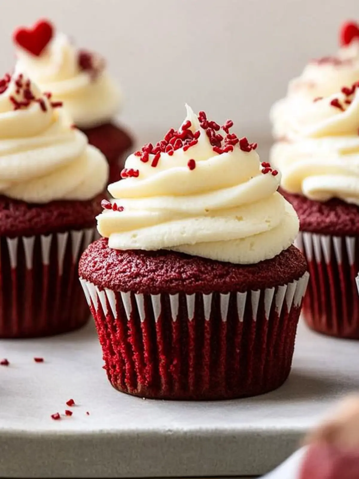 Decadent Valentine's Red Velvet Cupcakes to Wow Your Love 2 valentine's Red Velvet Cupcakes