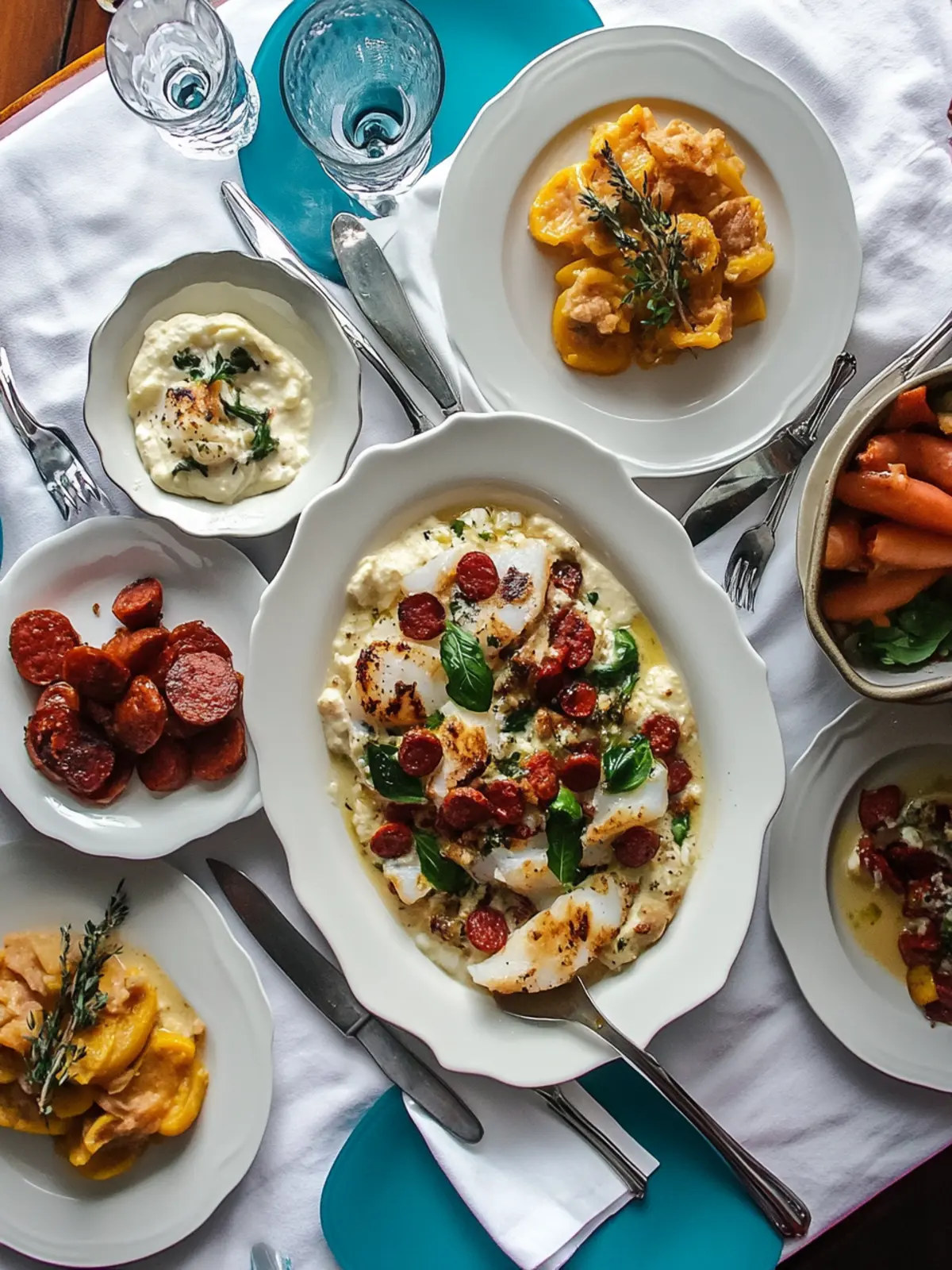 Salt Cod and Chorizo Casserole: A Flavorful Comfort Dish 5 Salt cod and chorizo casserole