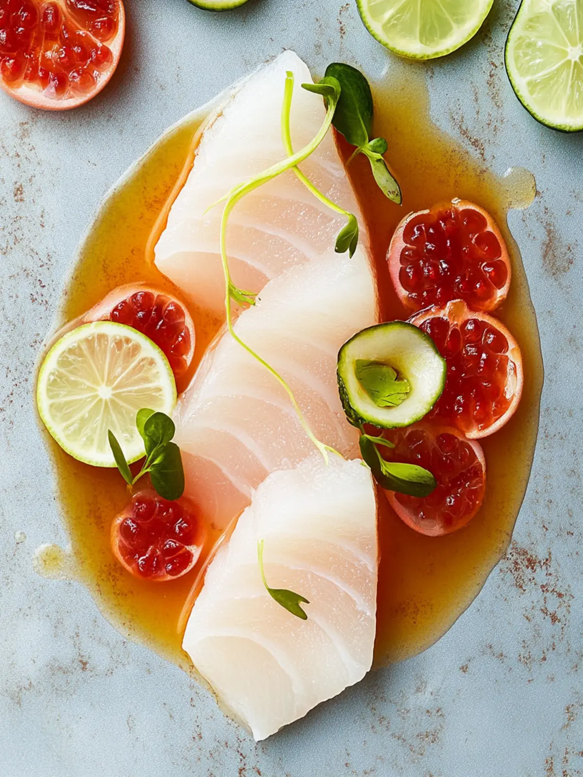 Delicious Hamachi Crudo with Zesty Citrus & Spicy Kick 3 Hamachi Crudo