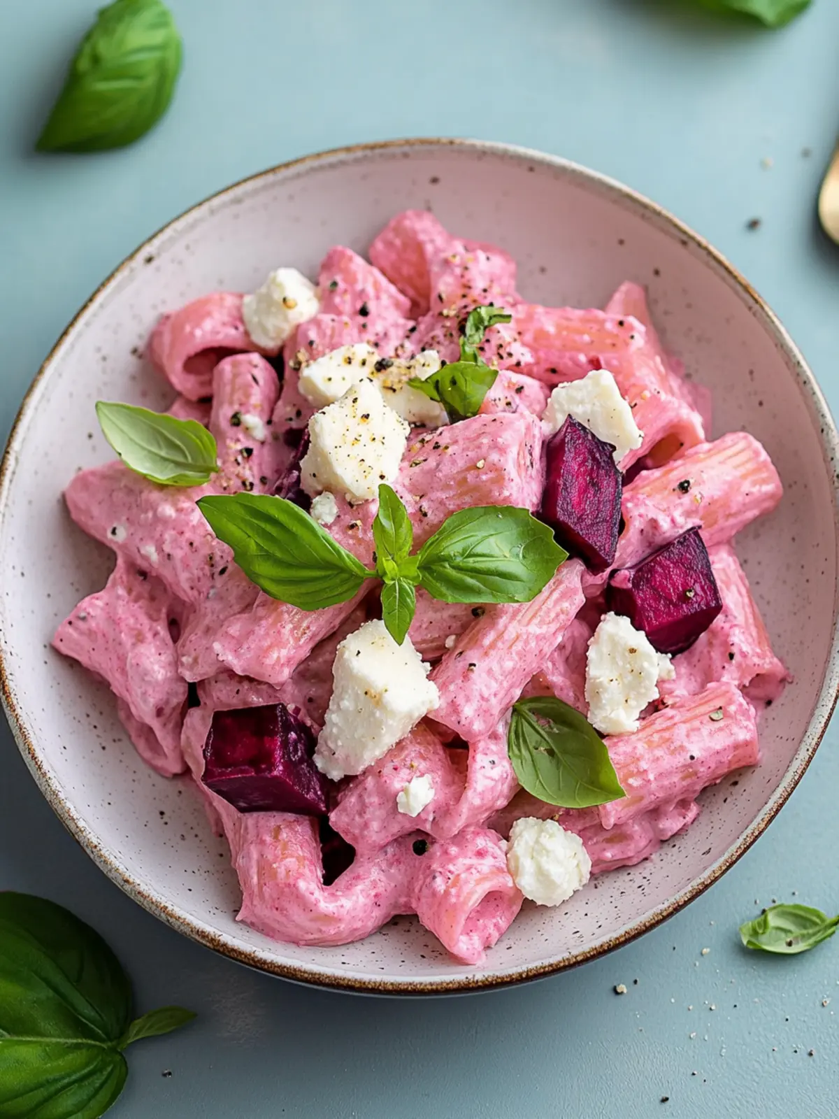 Make Pink Sauce Pasta with Beets and Goat Cheese Irresistible 2 Pink Sauce Pasta with Beets and Goat Cheese