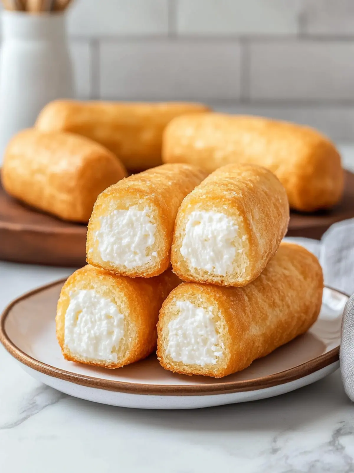 Decadent Homemade Twinkies with Fluffy Marshmallow Filling 5 Homemade Twinkies