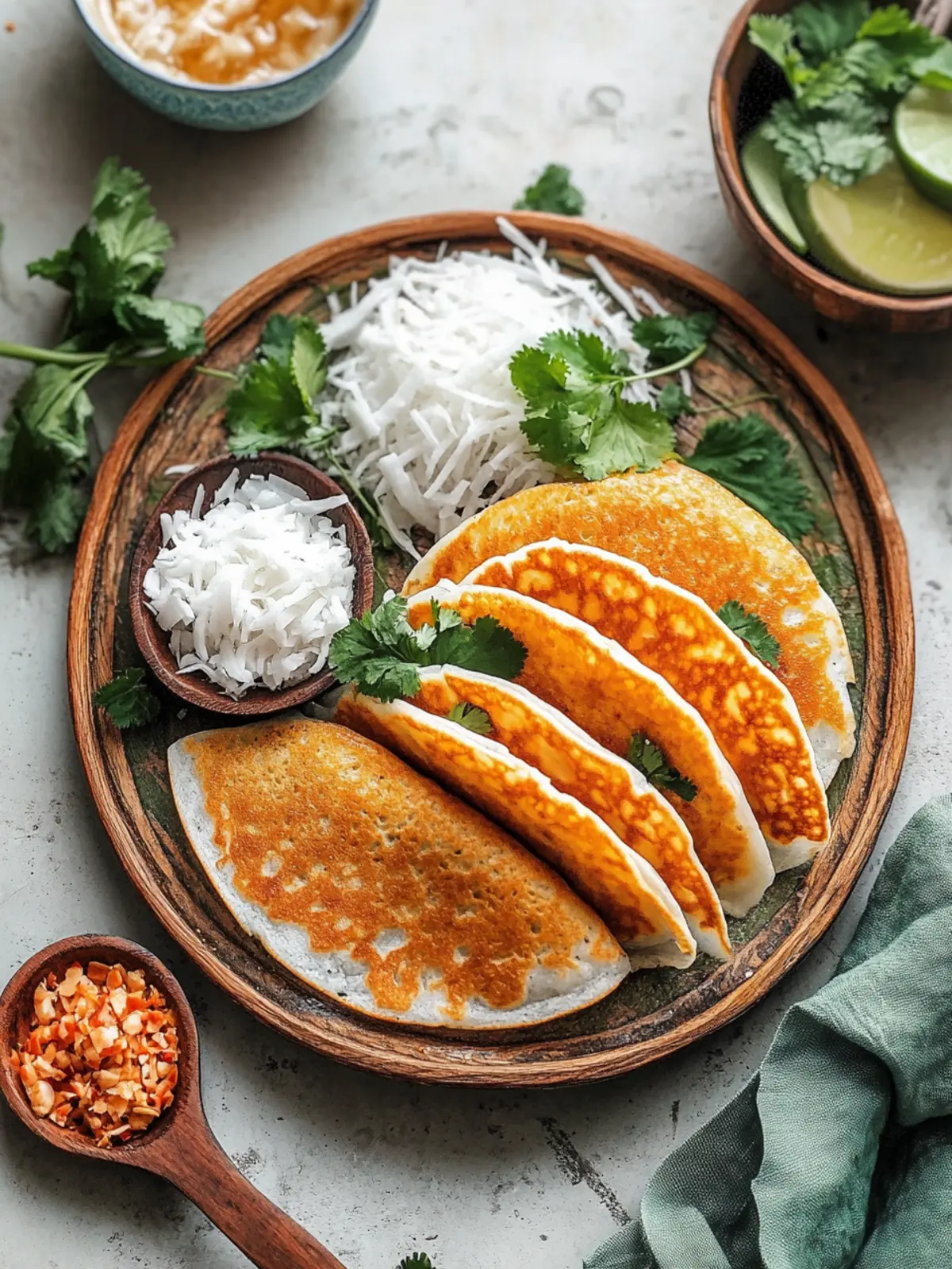 Discover Banh Bo Nuong: Irresistible Vietnamese Coconut Pancakes 3 Banh Bo Nuong (Vietnamese Coconut Pancakes)