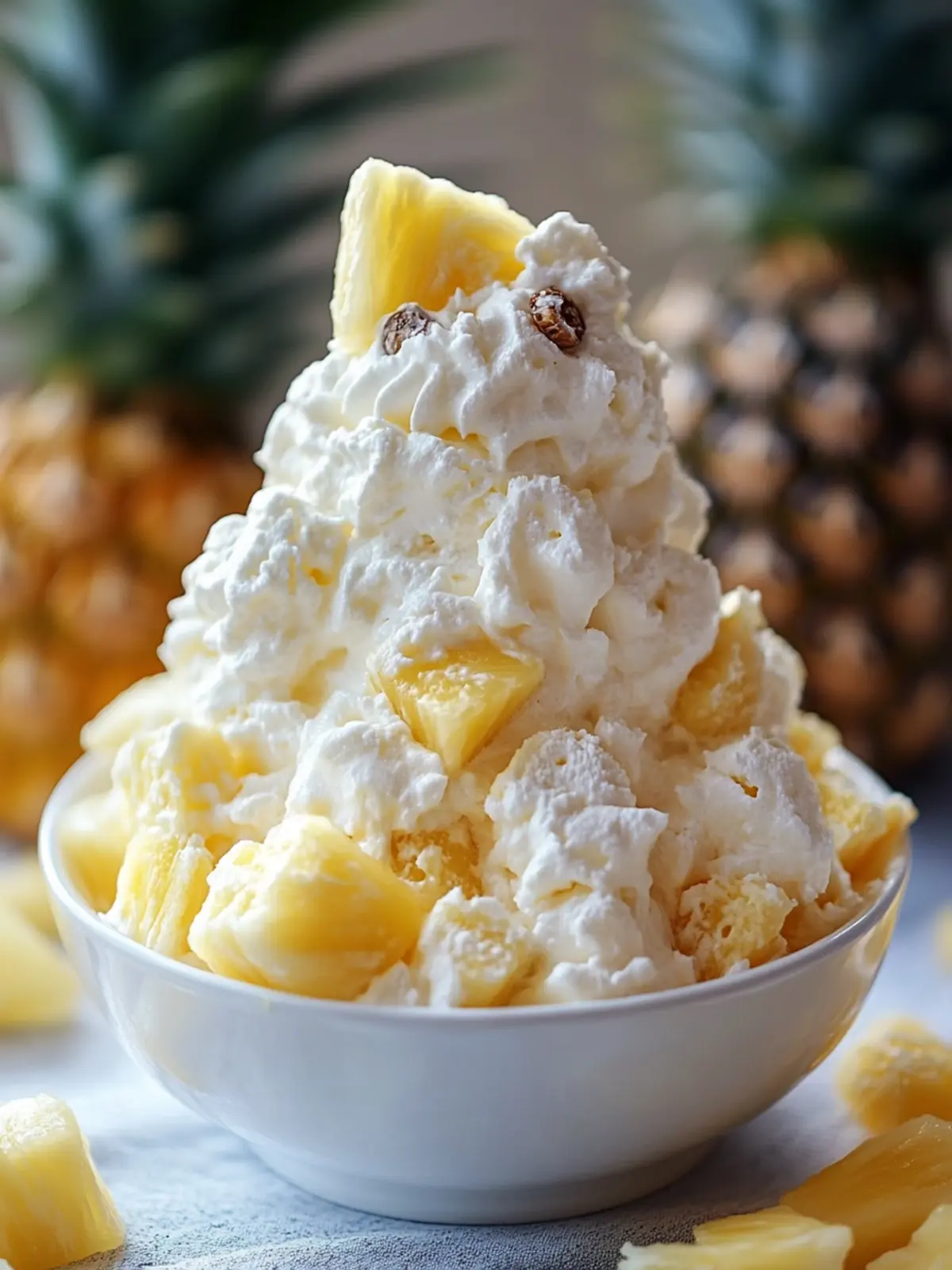 Delicious Pineapple Fluff Salad That Everyone Will Love 3 Pineapple Fluff