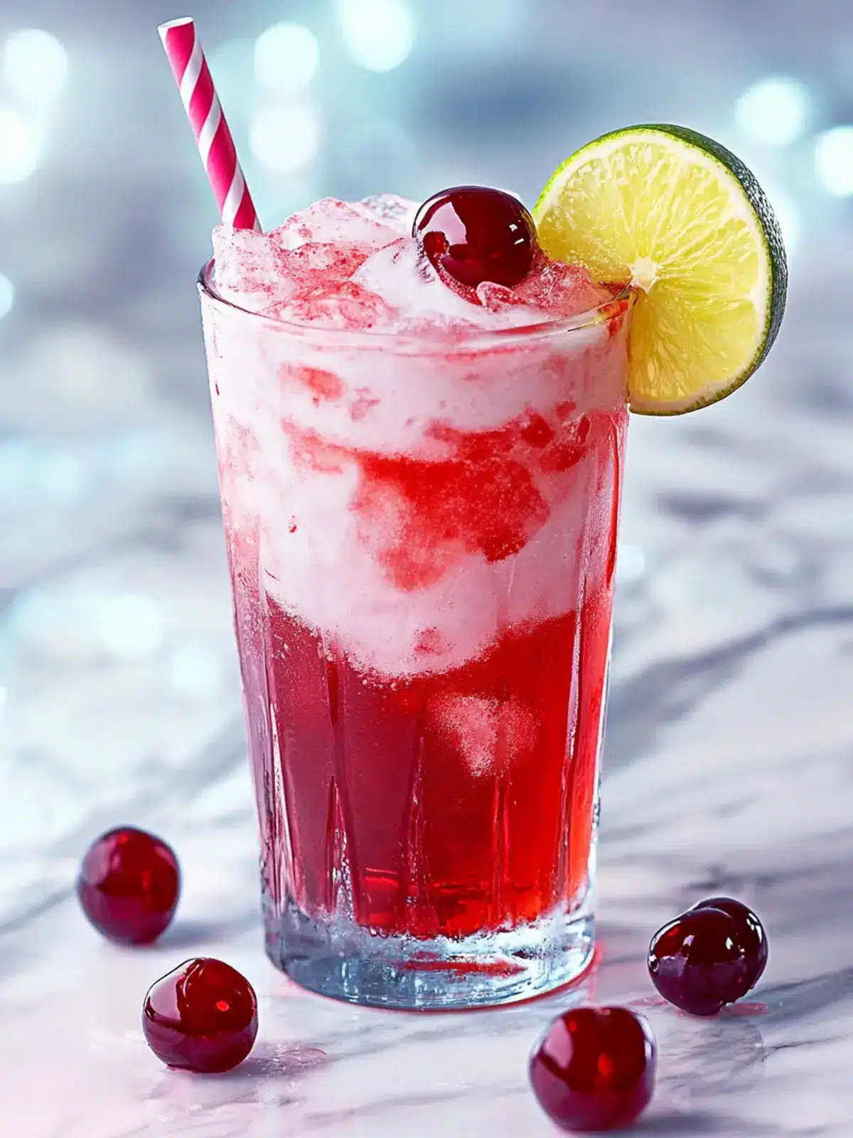 Cherry Lime Frost Dirty Soda: A Fun Twist on Your Faves 5 Cherry Lime Frost Dirty Soda