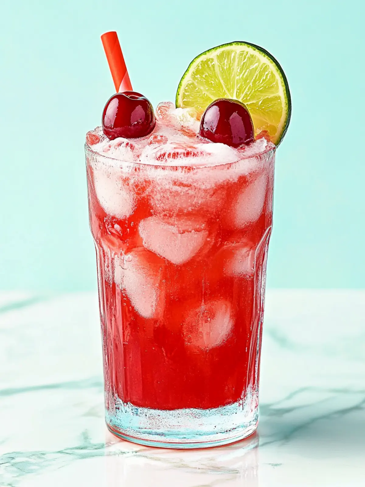 Cherry Lime Frost Dirty Soda: A Fun Twist on Your Faves 4 Cherry Lime Frost Dirty Soda