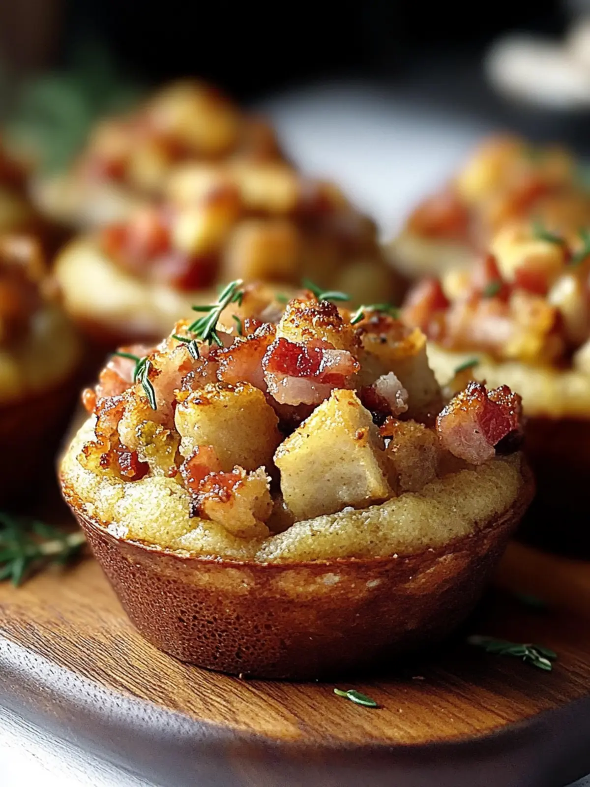 Bacon Stuffing Muffins: Ultimate Comfort Food Delight 2 Bacon Stuffing Muffins
