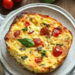 Delicious Healthy Cottage Cheese Egg Bake with Fresh Tomatoes 6 Healthy Cottage Cheese Egg Bake
