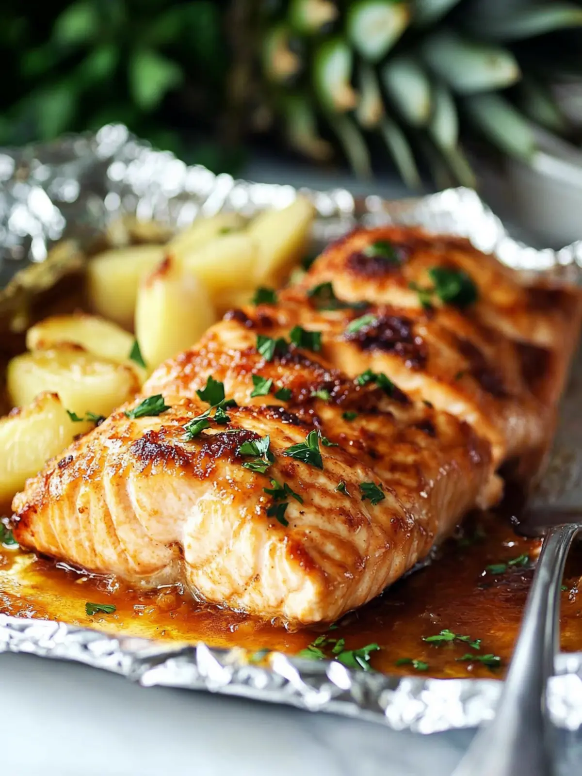 Sweet and Spicy Pineapple Salmon: A Tropical Flavor Adventure 5 Sweet and Spicy Pineapple Salmon